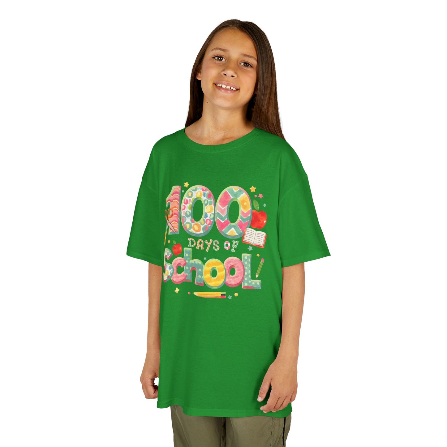 Kids School Celebration Tee - 100 Days of School, Class Shirt, Back to School Outfit, Fun Teacher Gift, Kids Education Apparel