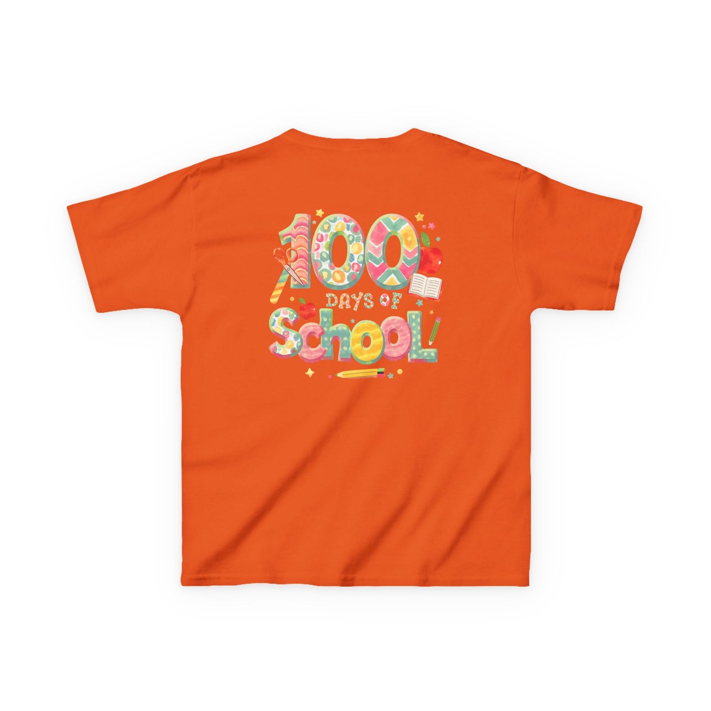 Kids School Celebration Tee - 100 Days of School, Class Shirt, Back to School Outfit, Fun Teacher Gift, Kids Education Apparel