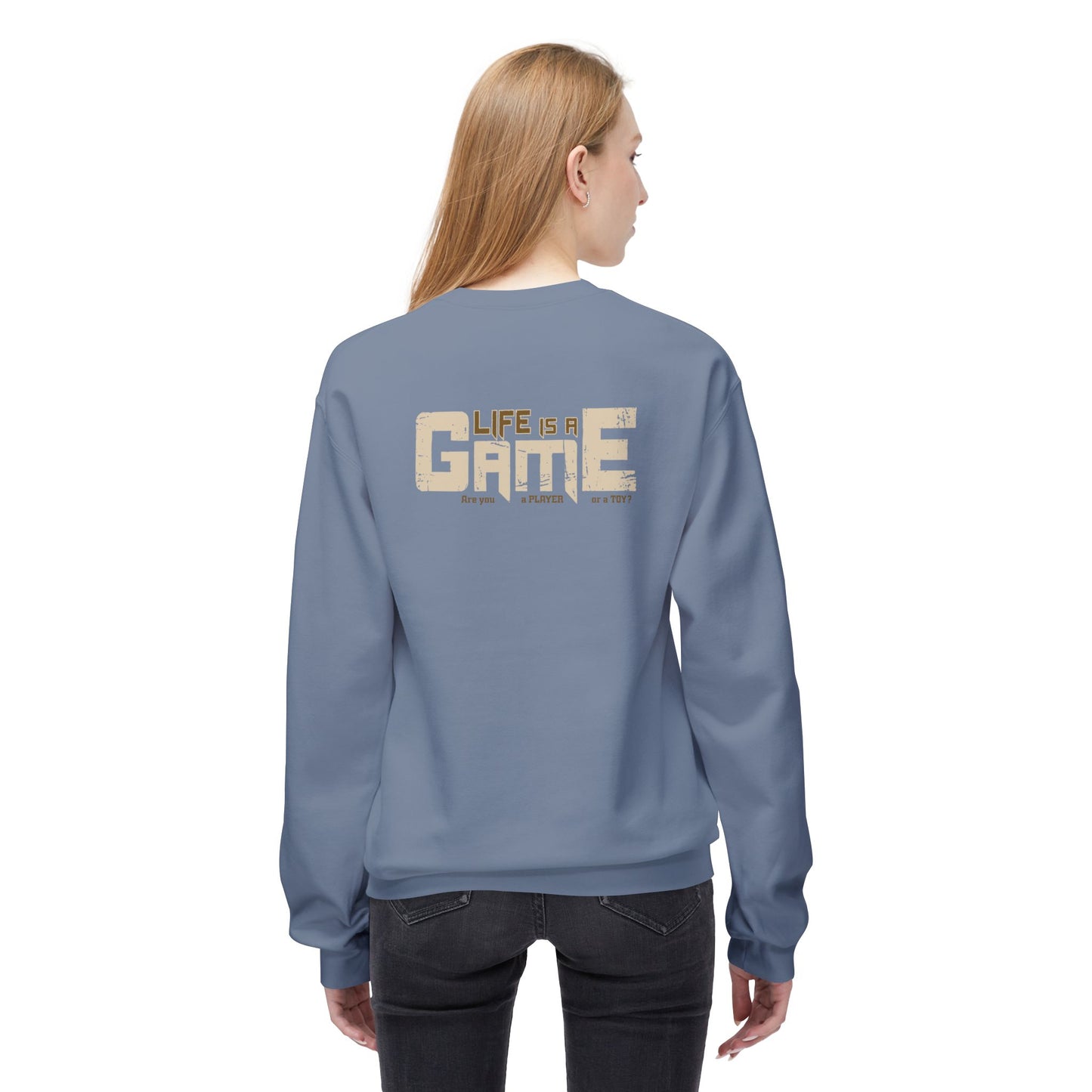 Game Life Unisex Sweatshirt, Soft Sweatshirt, Gamer Gift, Casual Wear, Birthday Gift, Inspirational Apparel