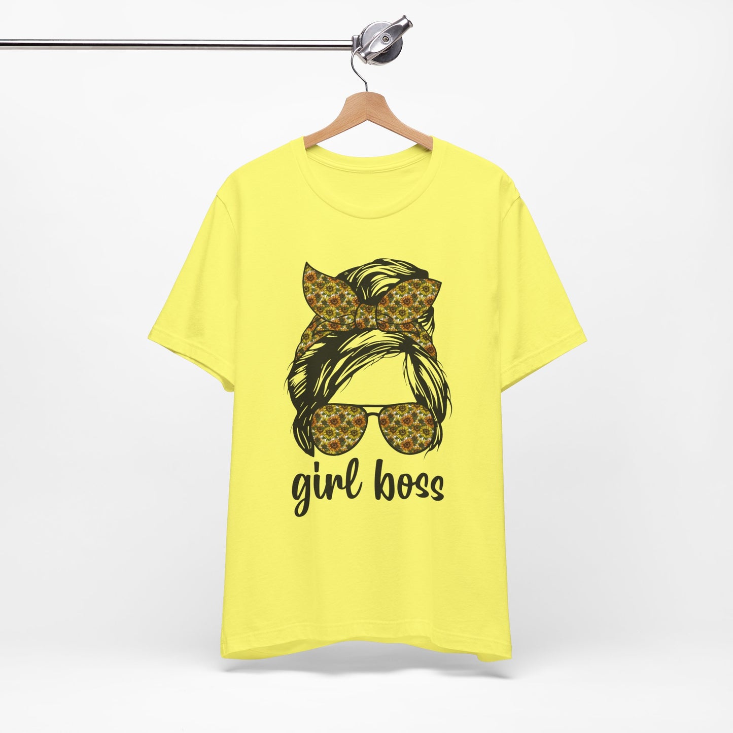 Stylish Girl Boss Tee: Empowerment Shirt for Women, Casual Outfit, Trendy Gift, Birthday Apparel, Motivational Fashion