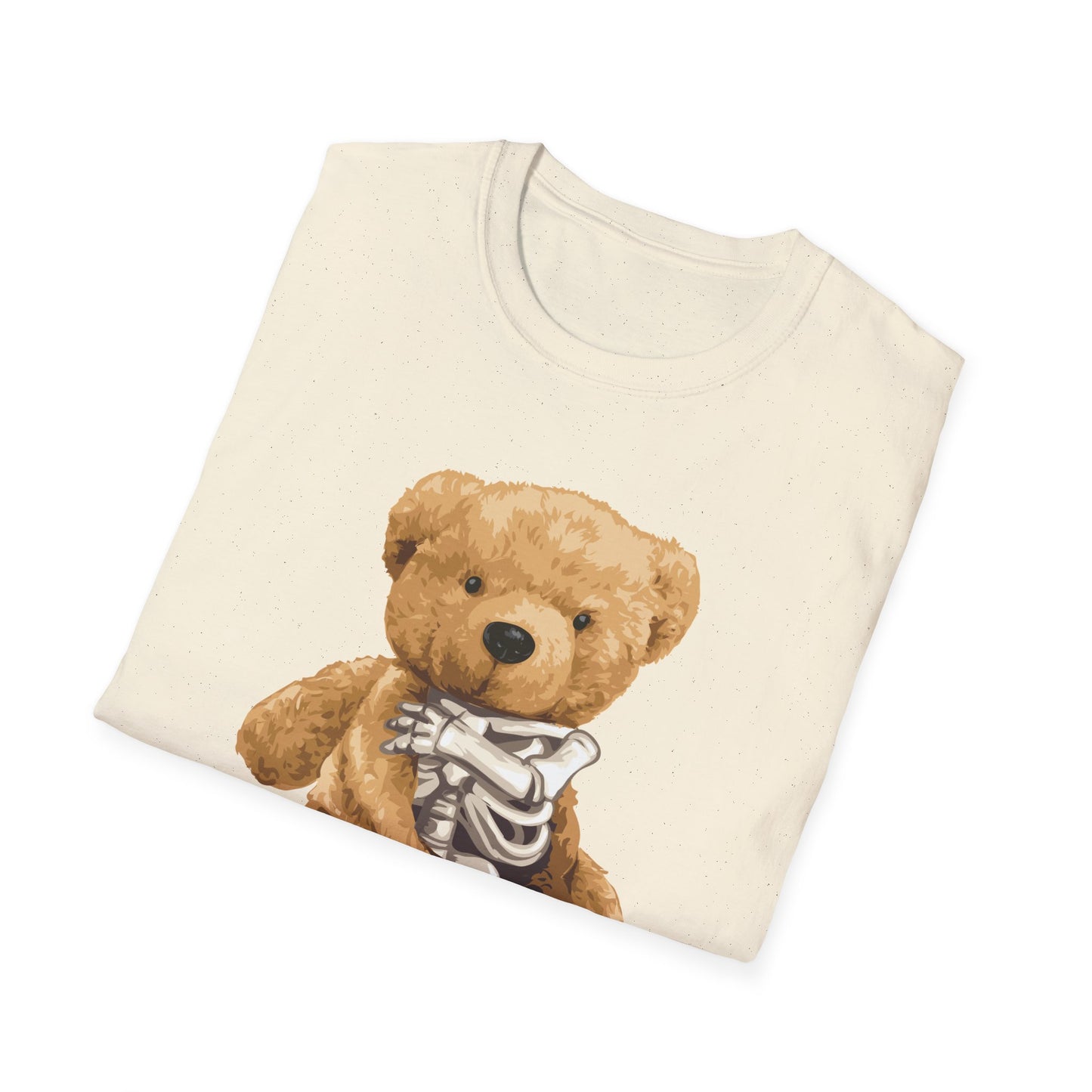 Cute Bear Graphic T-Shirt, Casual Cotton Tee, Fun Birthday Gift, Everyday Wear, Unique Animal Tee, Teddy Bear Shirt