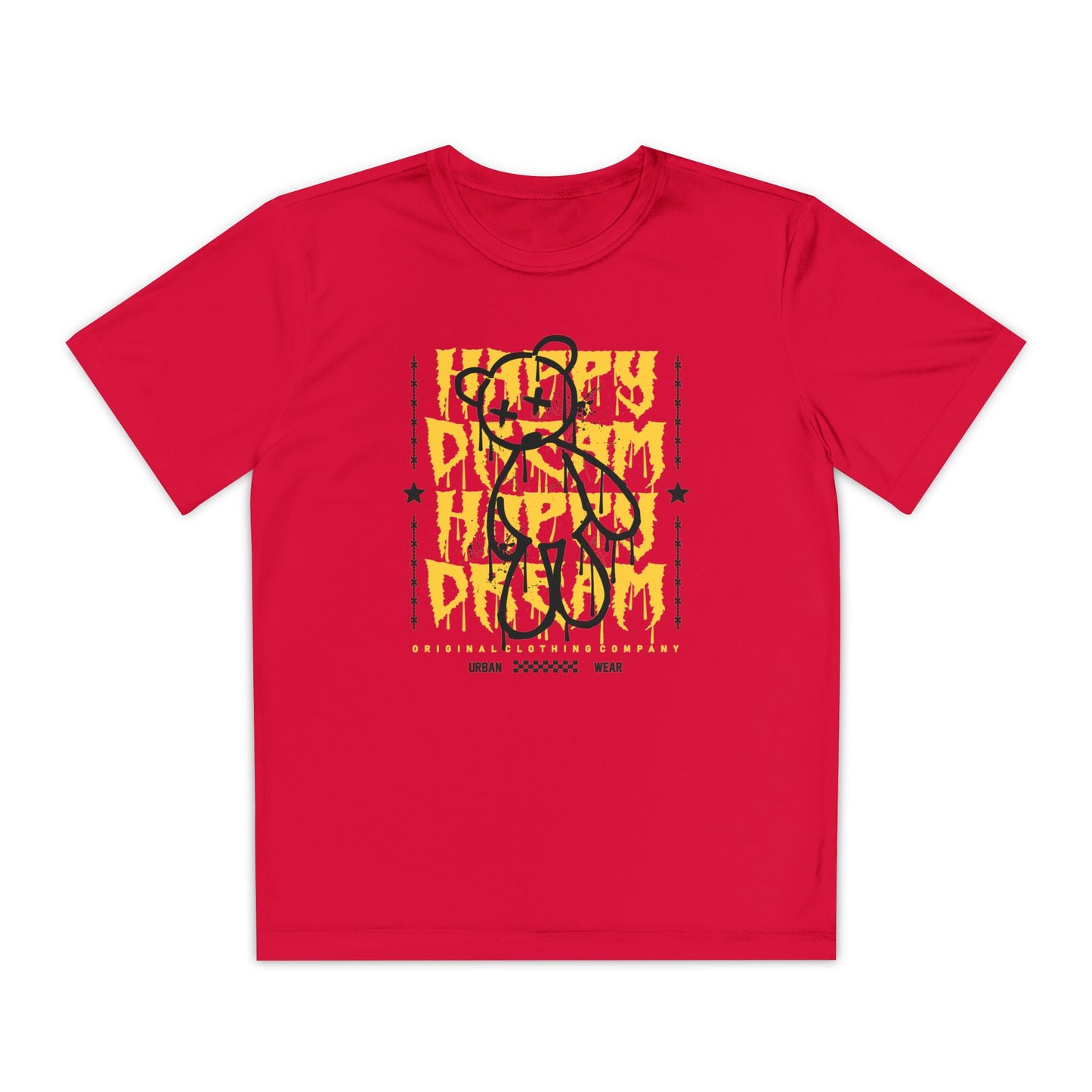 Youth Motivational Tee - Perfect for Competitions, Sportswear, Gift for Young Athletes, Training, Team Events True Red