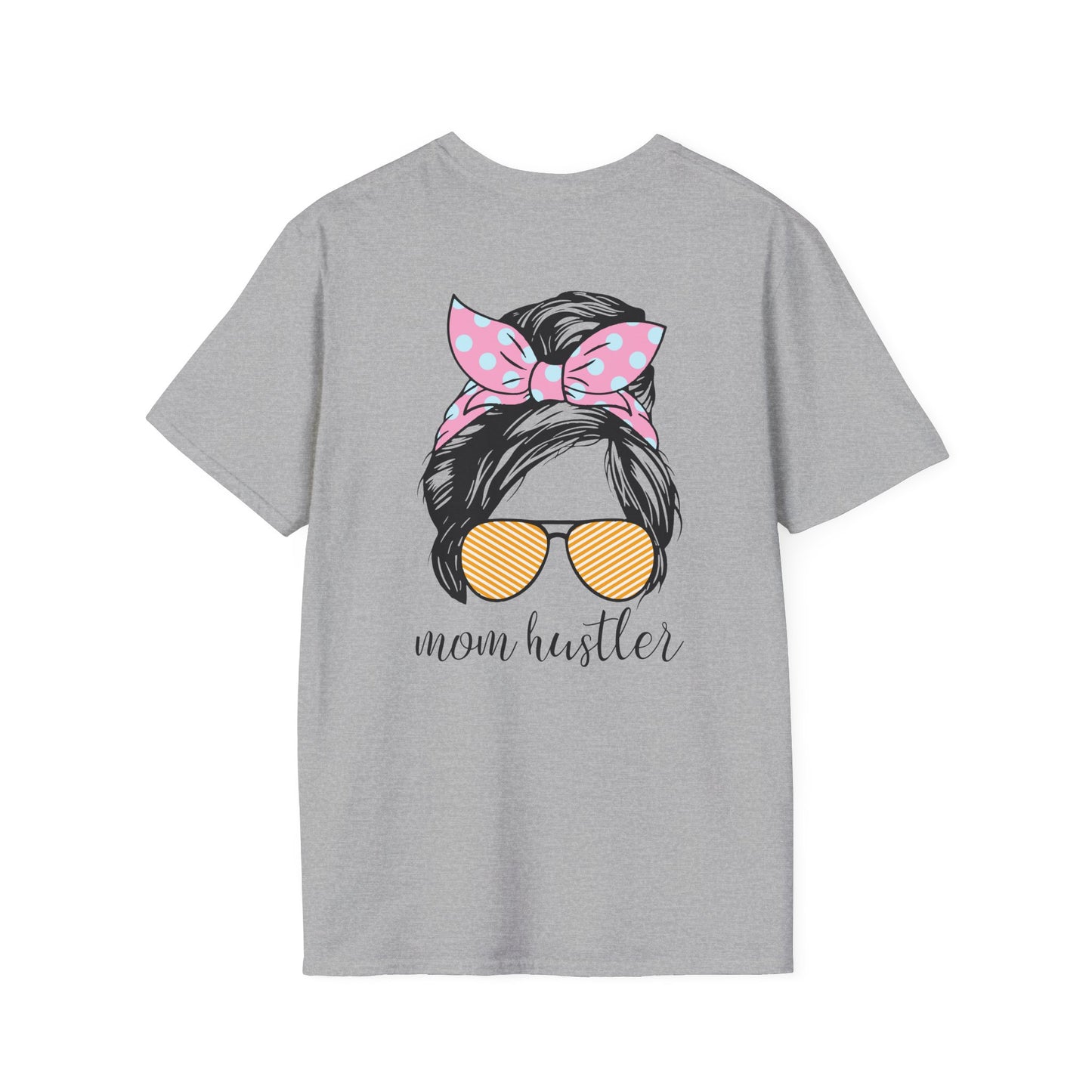 Mom Hustler T-Shirt, Cute Mom Gift, Casual Wear, Mother's Day Outfit, Gift for Moms, Everyday Style