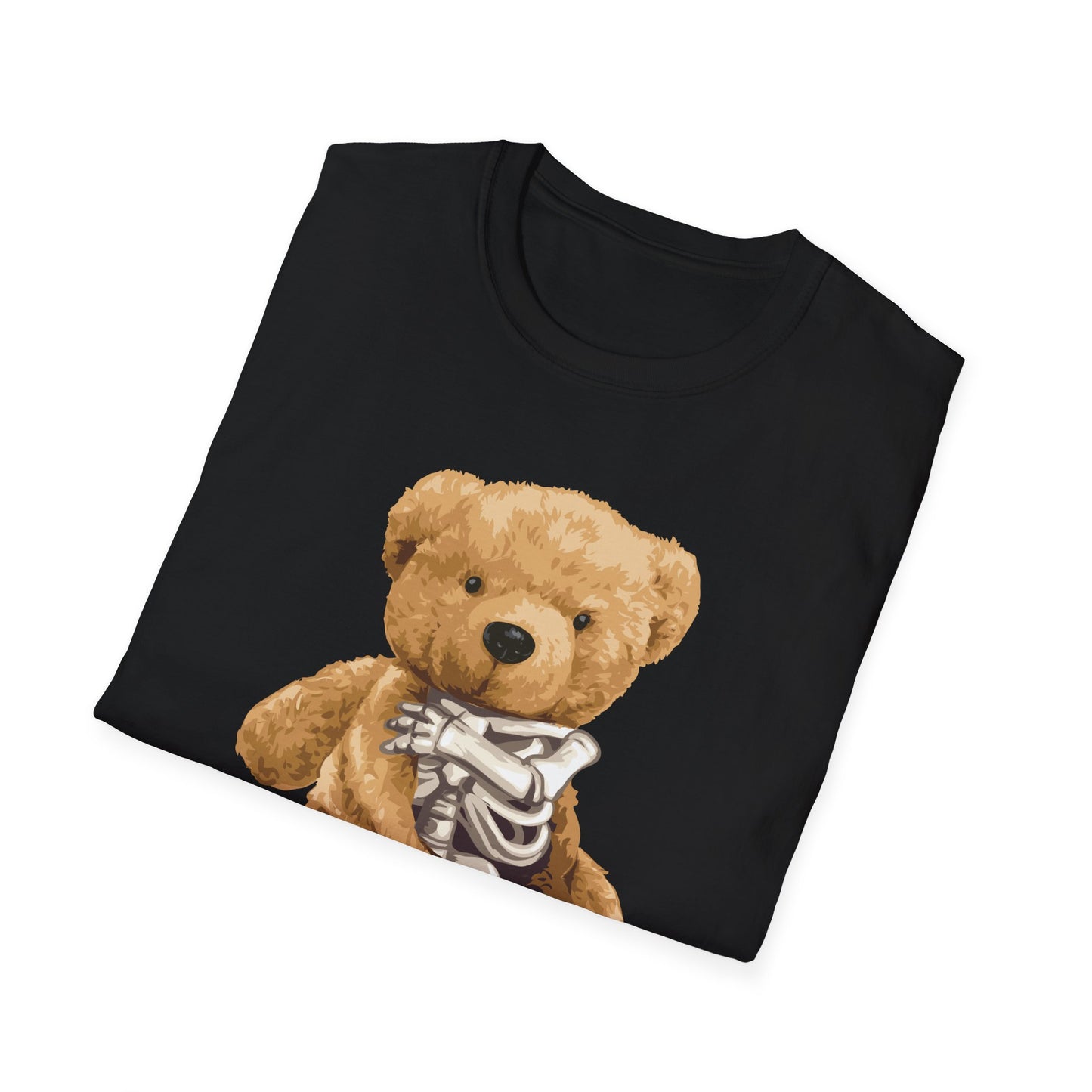 Cute Bear Graphic T-Shirt, Casual Cotton Tee, Fun Birthday Gift, Everyday Wear, Unique Animal Tee, Teddy Bear Shirt