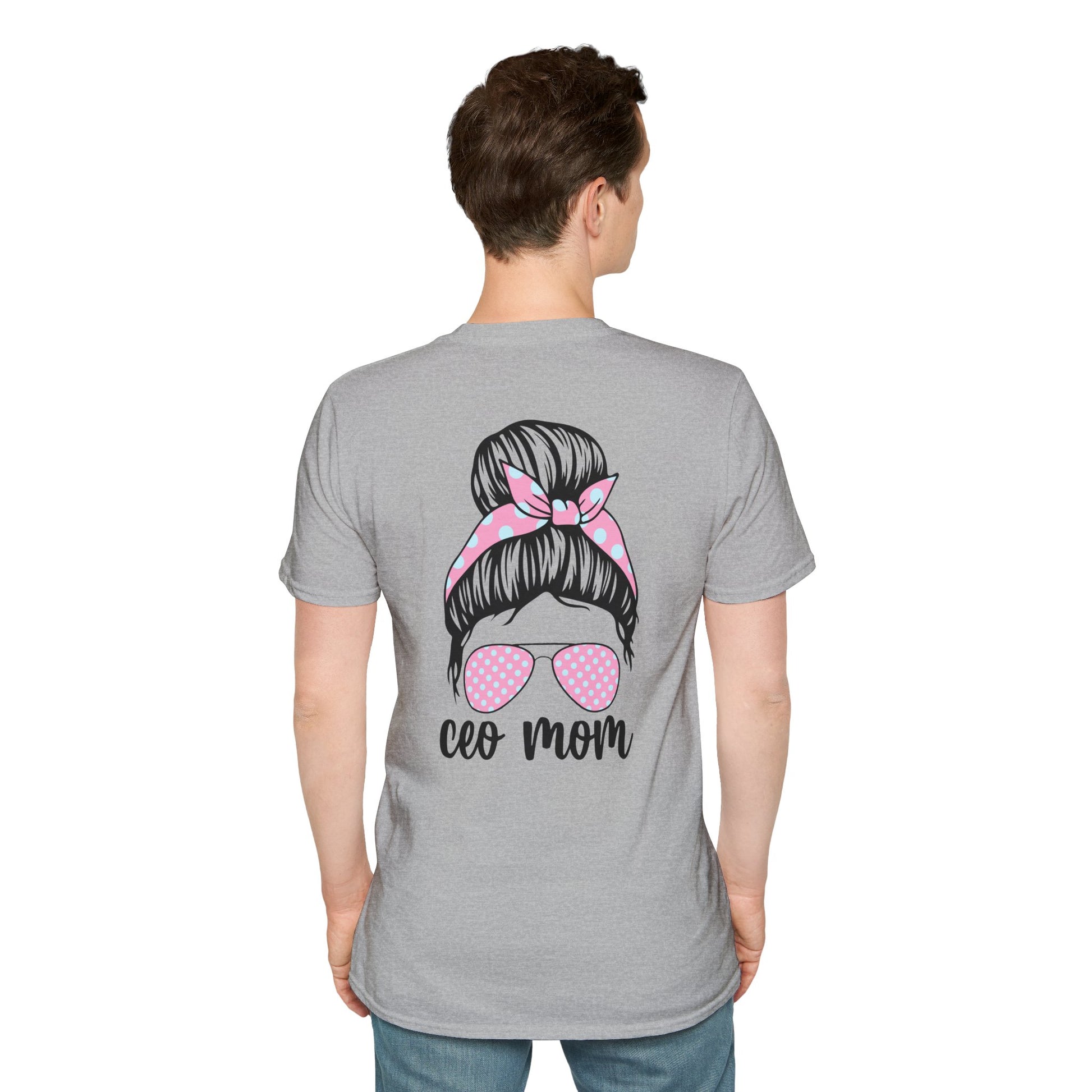 CEO Mom T-Shirt: Casual Gift for Mother's Day, Birthday, or Everyday Wear, Perfect for Stylish Moms