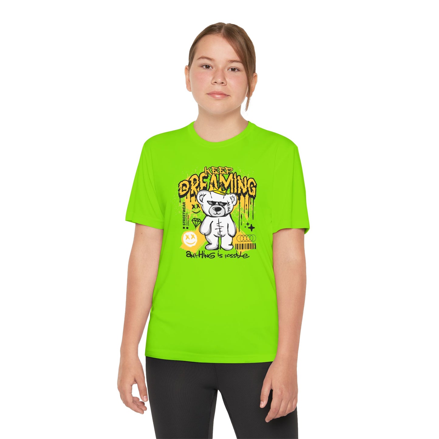 Keep Dreaming Youth Tee, Motivational Shirt, Children's Adventure Clothing, Birthday Gift, Cute Graphic Tee, Playful Style