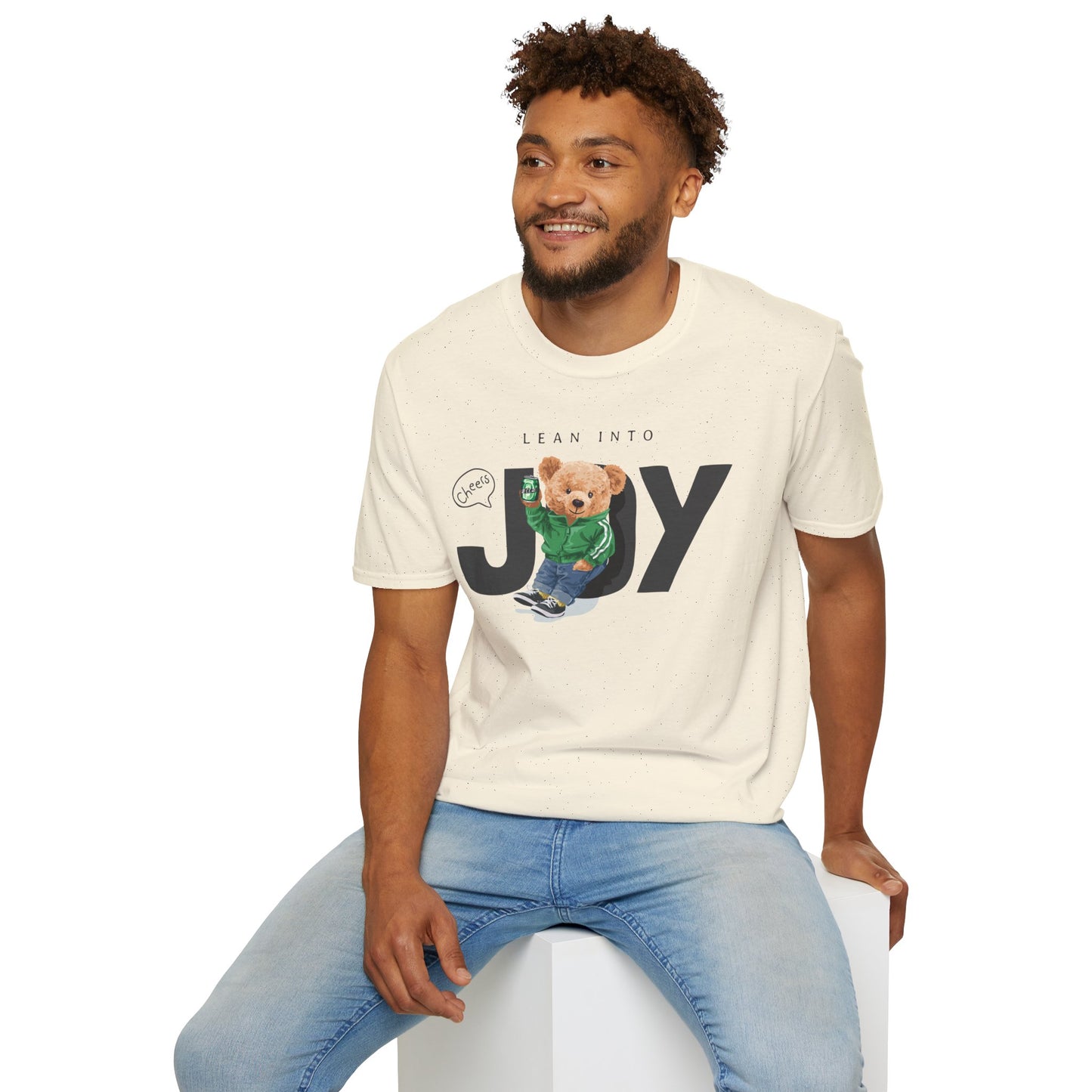 Joyful Animal Graphic T-Shirt, Unisex Tee, Cute Gift for Animal Lovers, Birthday Present, Casual Wear, Everyday Comfort