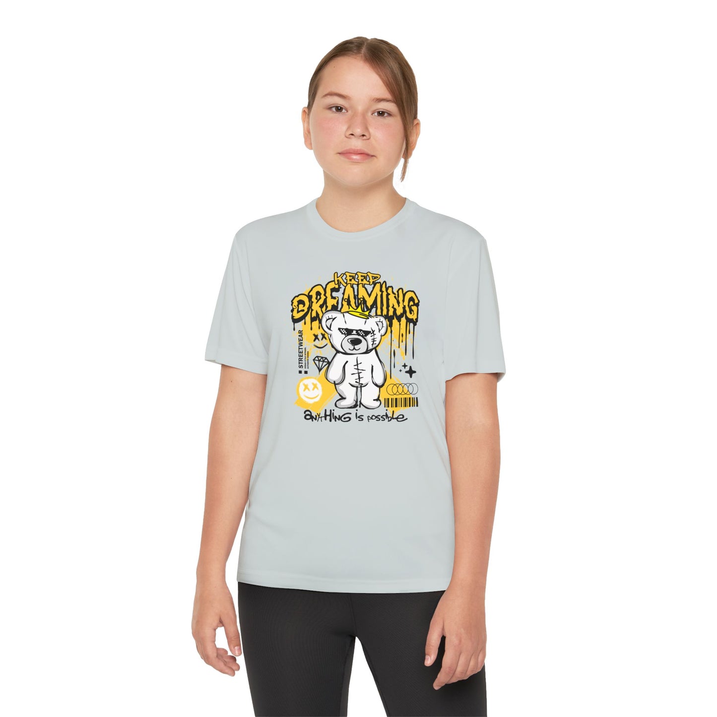 Keep Dreaming Youth Tee, Motivational Shirt, Children's Adventure Clothing, Birthday Gift, Cute Graphic Tee, Playful Style