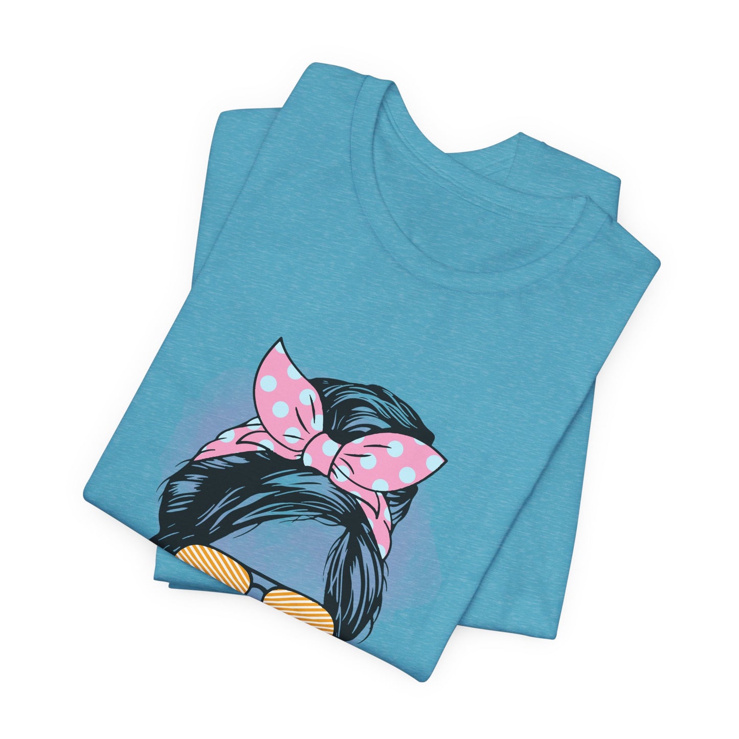 Mom Hustler Graphic Tee, Trendy Shirt for Moms, Mother's Day Gift, Motivational Tee, Casual Wear