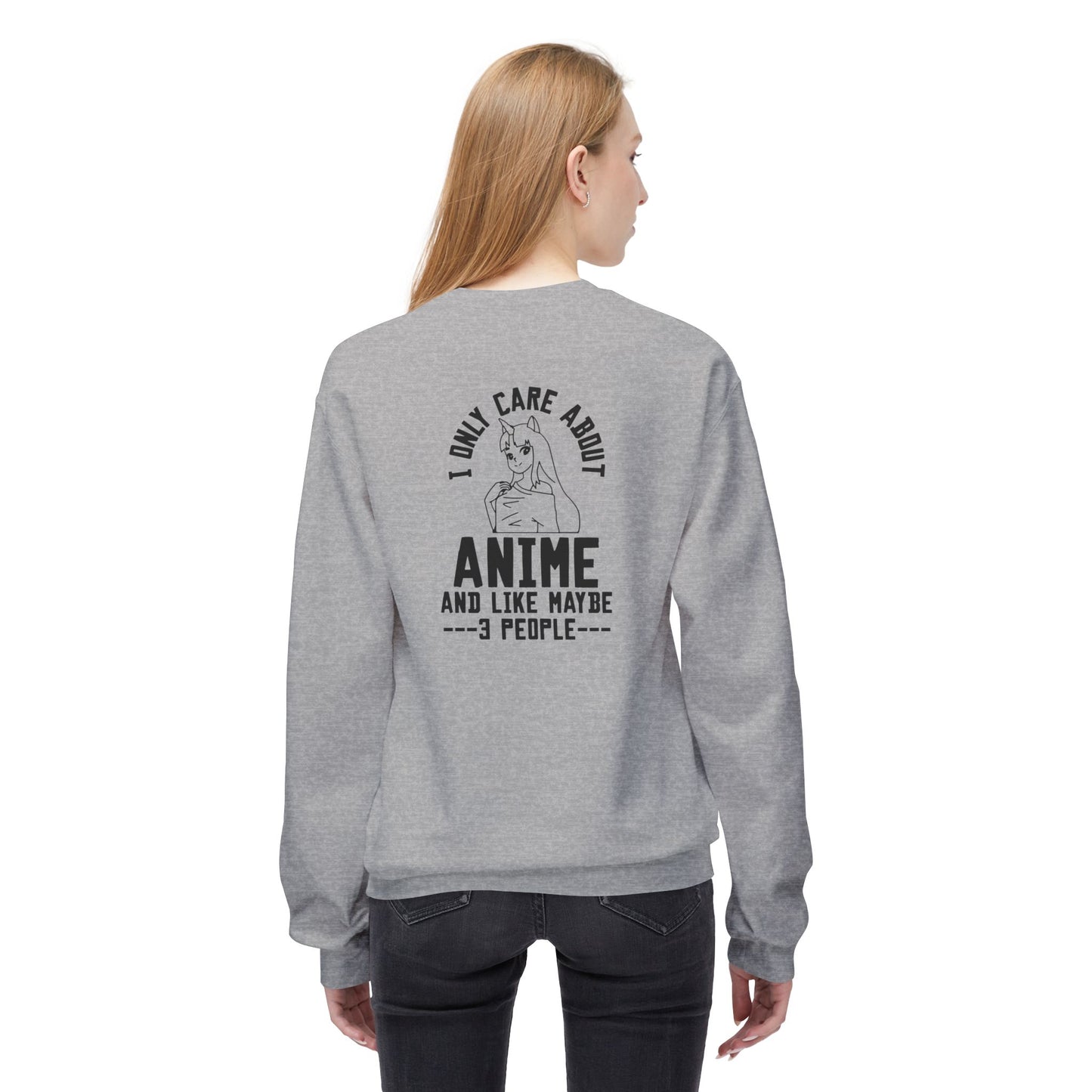 Anime Lover Crewneck Sweatshirt - Perfect for Gift, Casual Wear, Cosplay, Anime Events, Pop Culture Enthusiasts