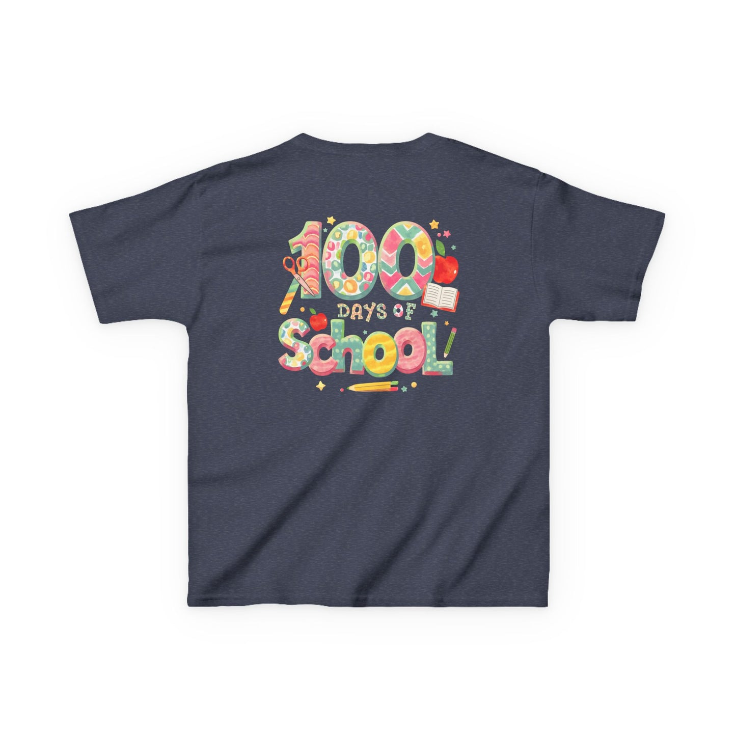 Kids School Celebration Tee - 100 Days of School, Class Shirt, Back to School Outfit, Fun Teacher Gift, Kids Education Apparel
