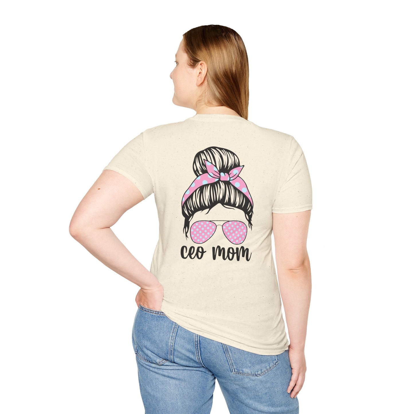 CEO Mom T-Shirt: Casual Gift for Mother's Day, Birthday, or Everyday Wear, Perfect for Stylish Moms