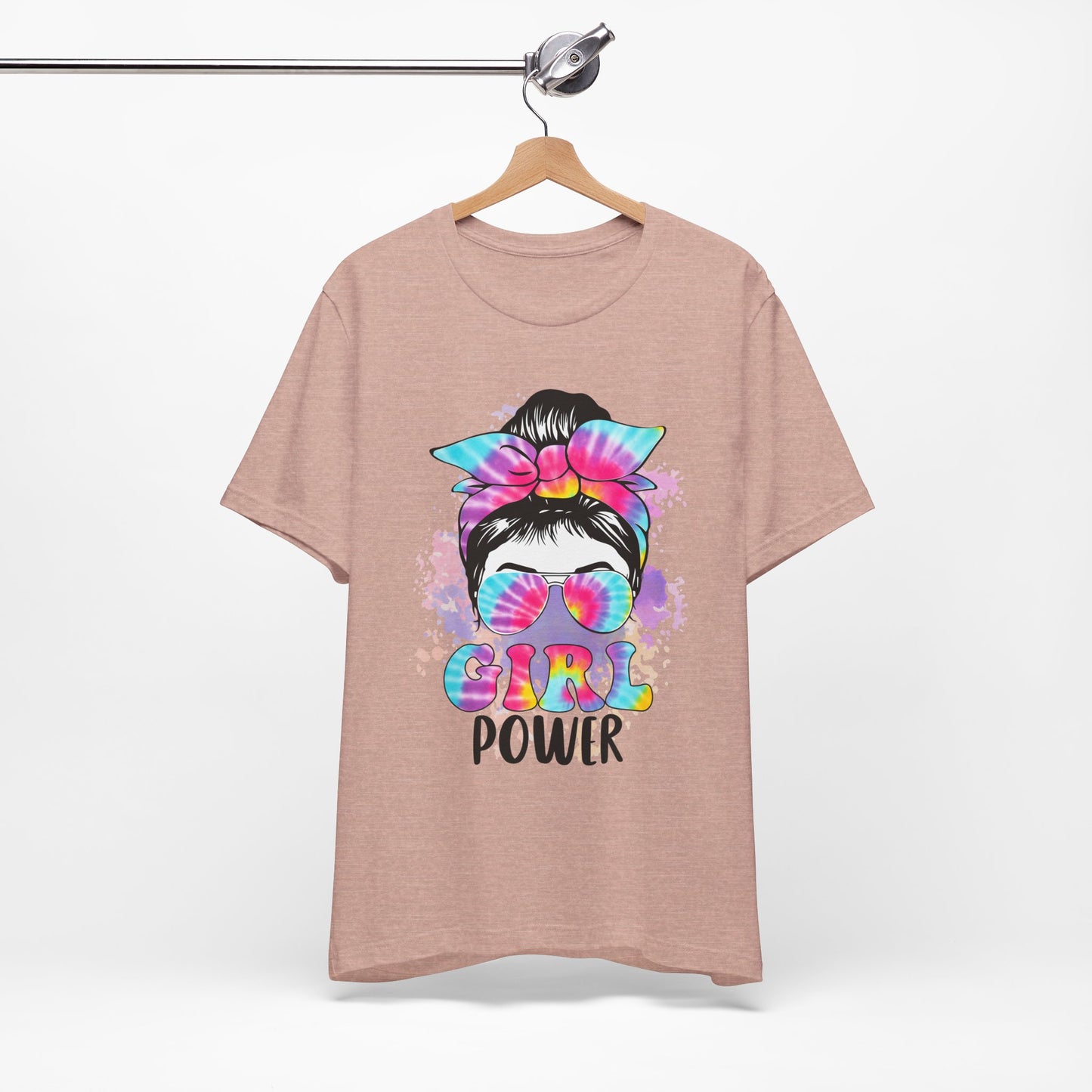 Empowering Girl Power Tee, Unisex T-Shirt for Girls, Feminist Apparel, Gift for Her, Cute Summer Top, Casual Statement Shirt