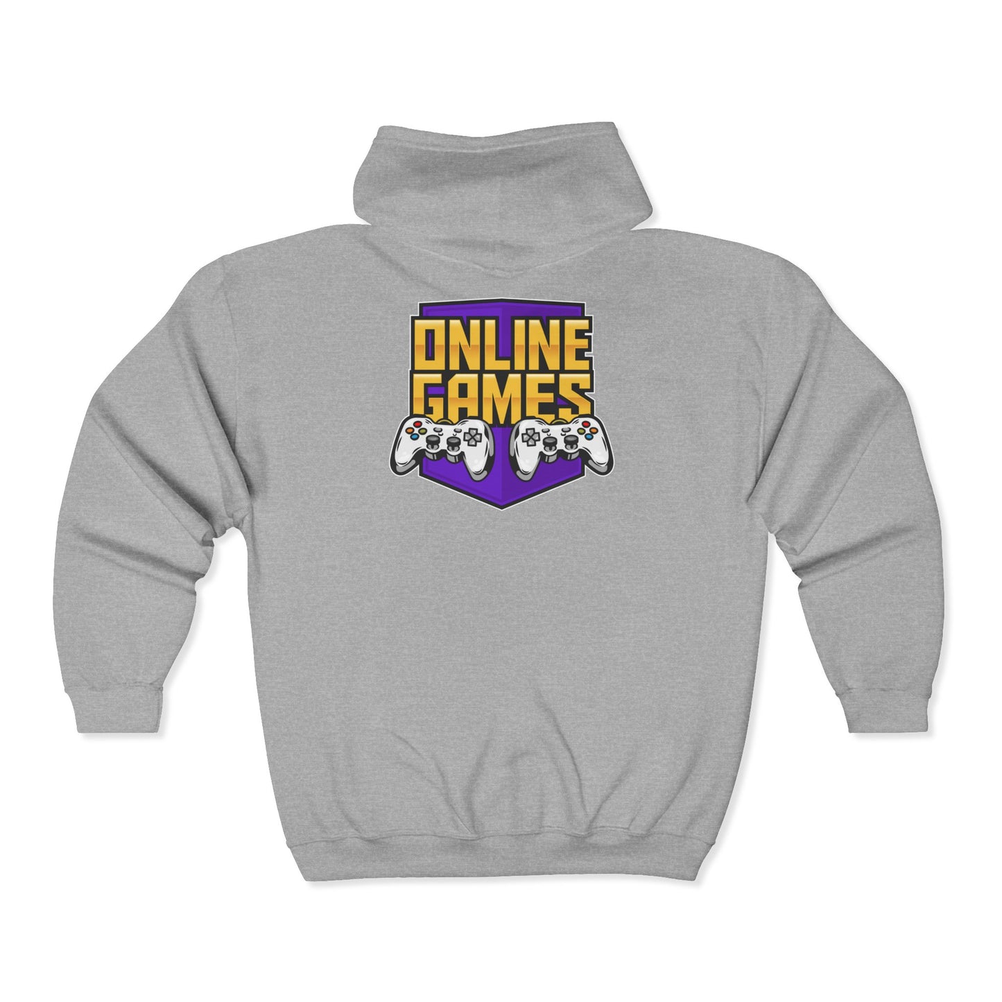 Online Games Hoodie, Unisex Gaming Sweatshirt, Cozy Gamer Gift, Video Game Apparel, Perfect for Game Nights
