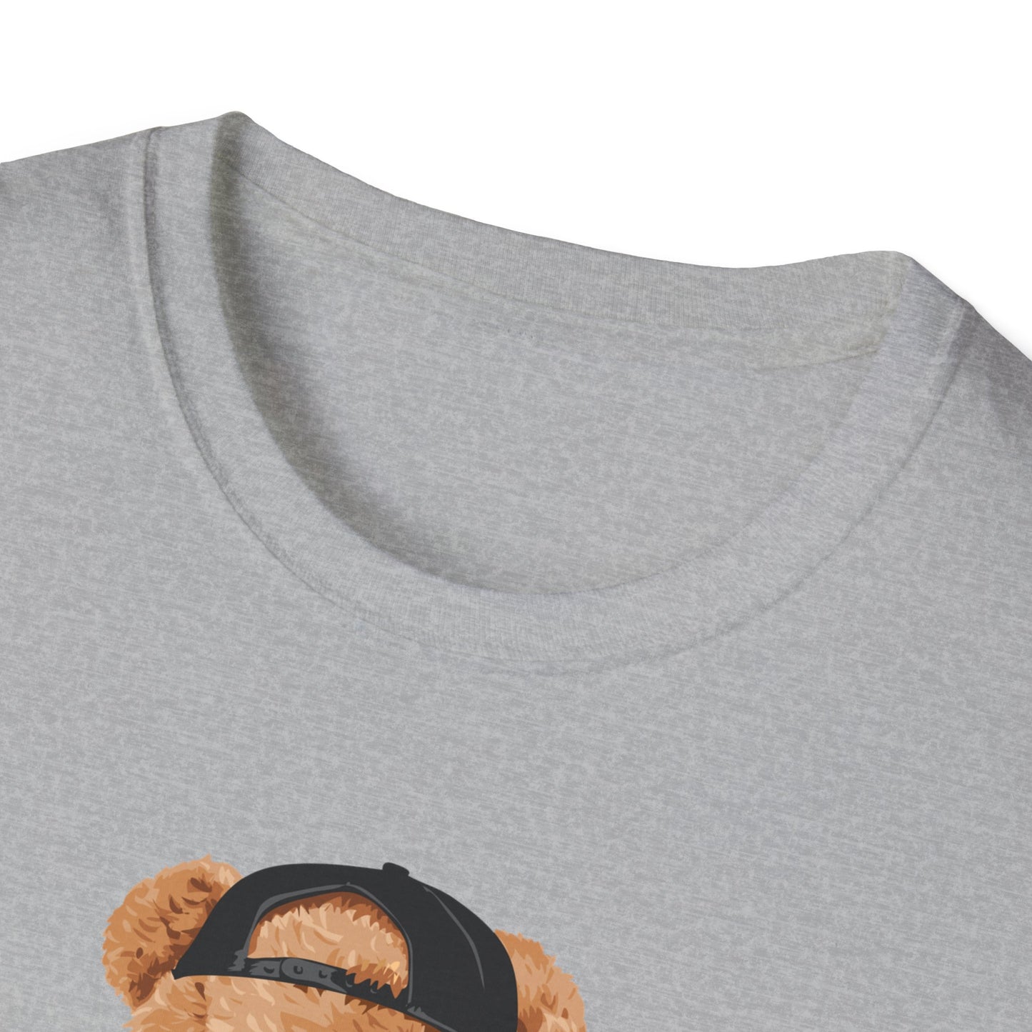 Selfie Bear Unisex T-Shirt | Cute Graphic Tee for Animal Lovers, Perfect Gift for Birthdays, Music Festivals, Casual Wear, or Everyday Style