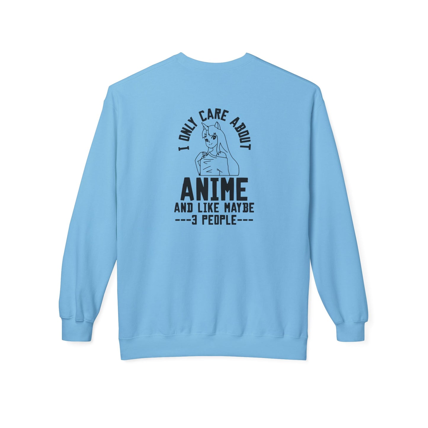Anime Lover Crewneck Sweatshirt - Perfect for Gift, Casual Wear, Cosplay, Anime Events, Pop Culture Enthusiasts
