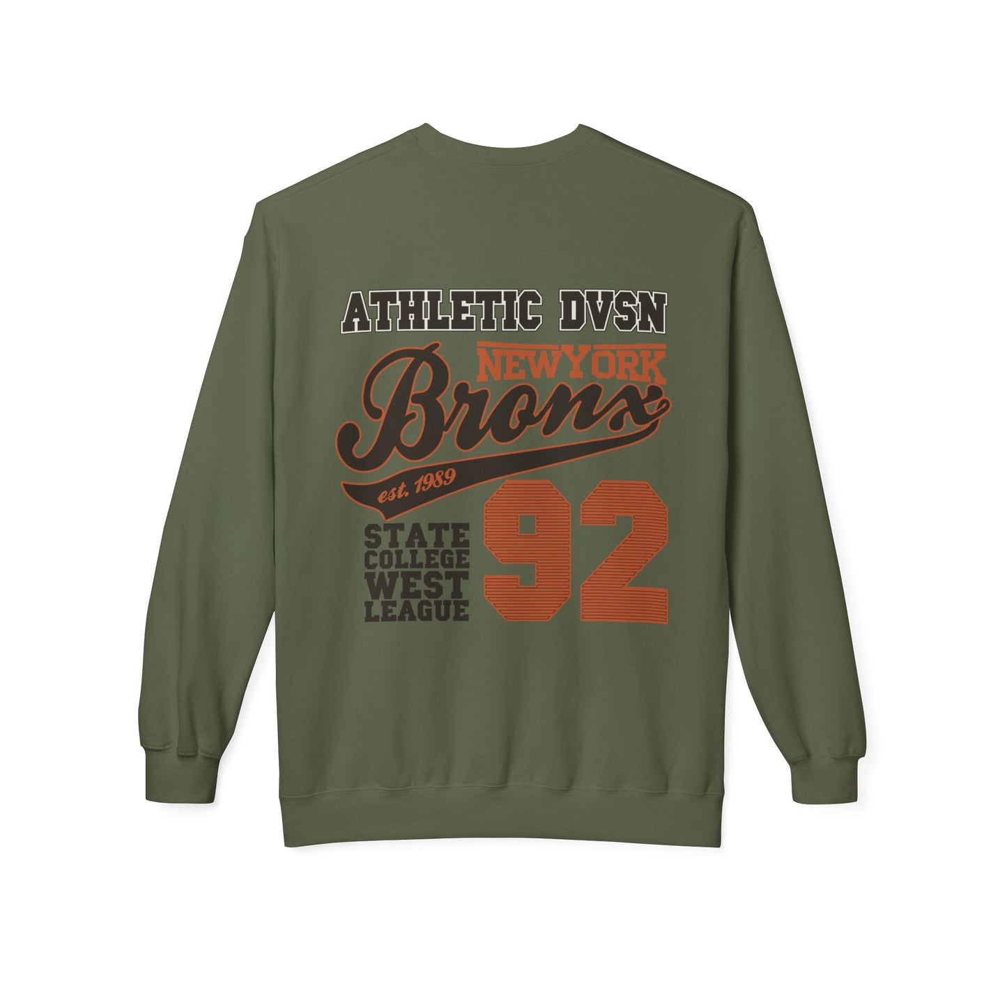 Vintage Athletic Crewneck Sweatshirt, Casual Pullover, Retro Style, Cozy Loungewear, Gift for Him/Her, Sports Fan Apparel