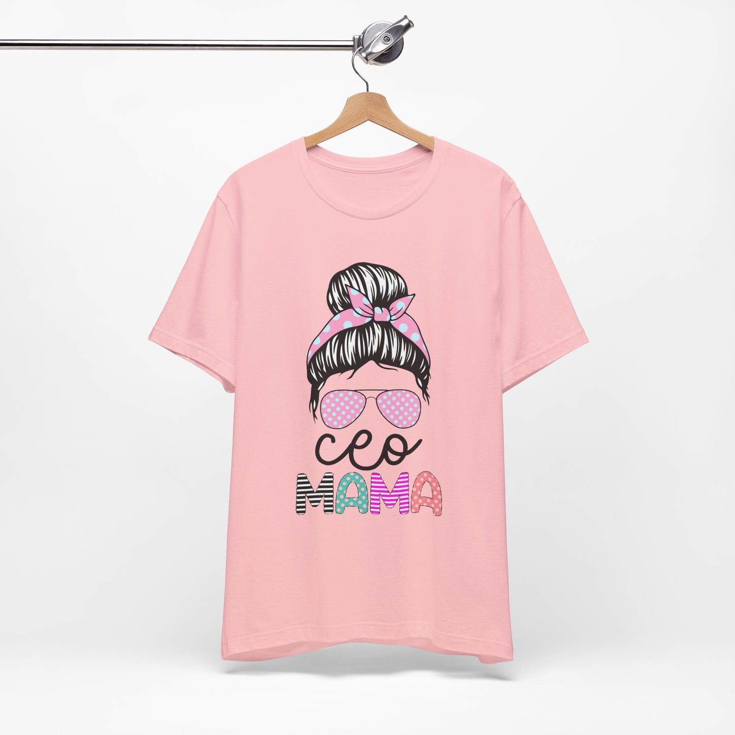 CEO Mama Graphic Tee, Unisex T-Shirt for Moms, Gift for New Mothers, Casual Summer Top, Fun Parenting Apparel, Mother's Day Gift
