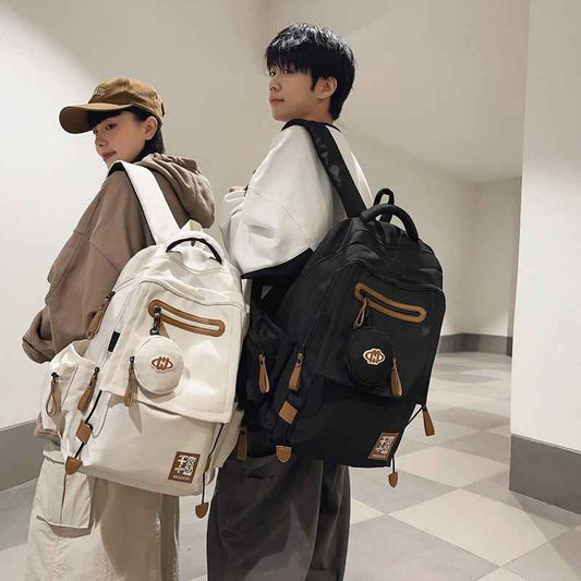 New Large-capacity Backpack Middle School Students Schoolbag