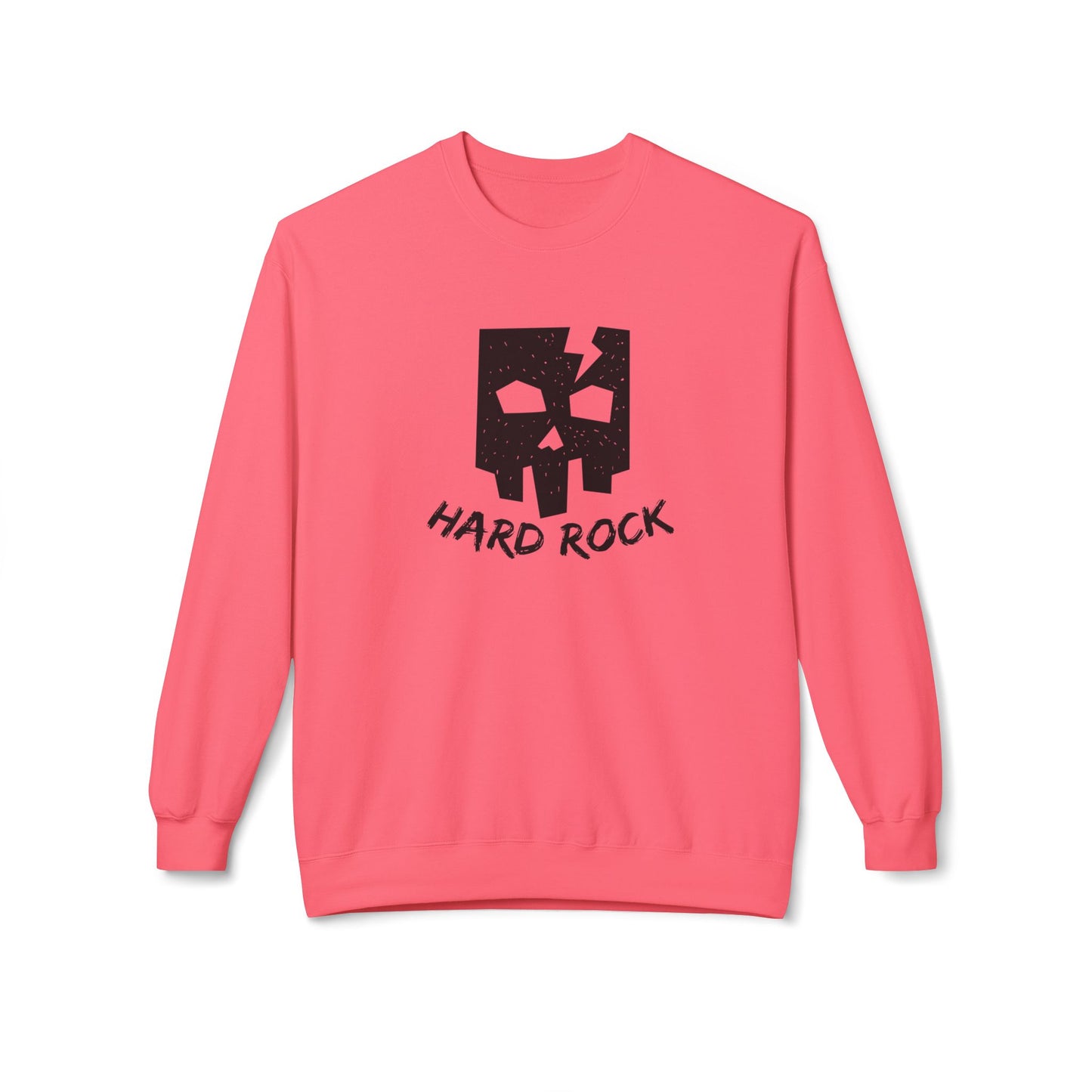 Unisex Hard Rock Sweatshirt, Cozy Music Lover Gift, Trendy Casual Wear, Perfect for Concerts, Birthday Present, Halloween Outfit Pink Lemonade