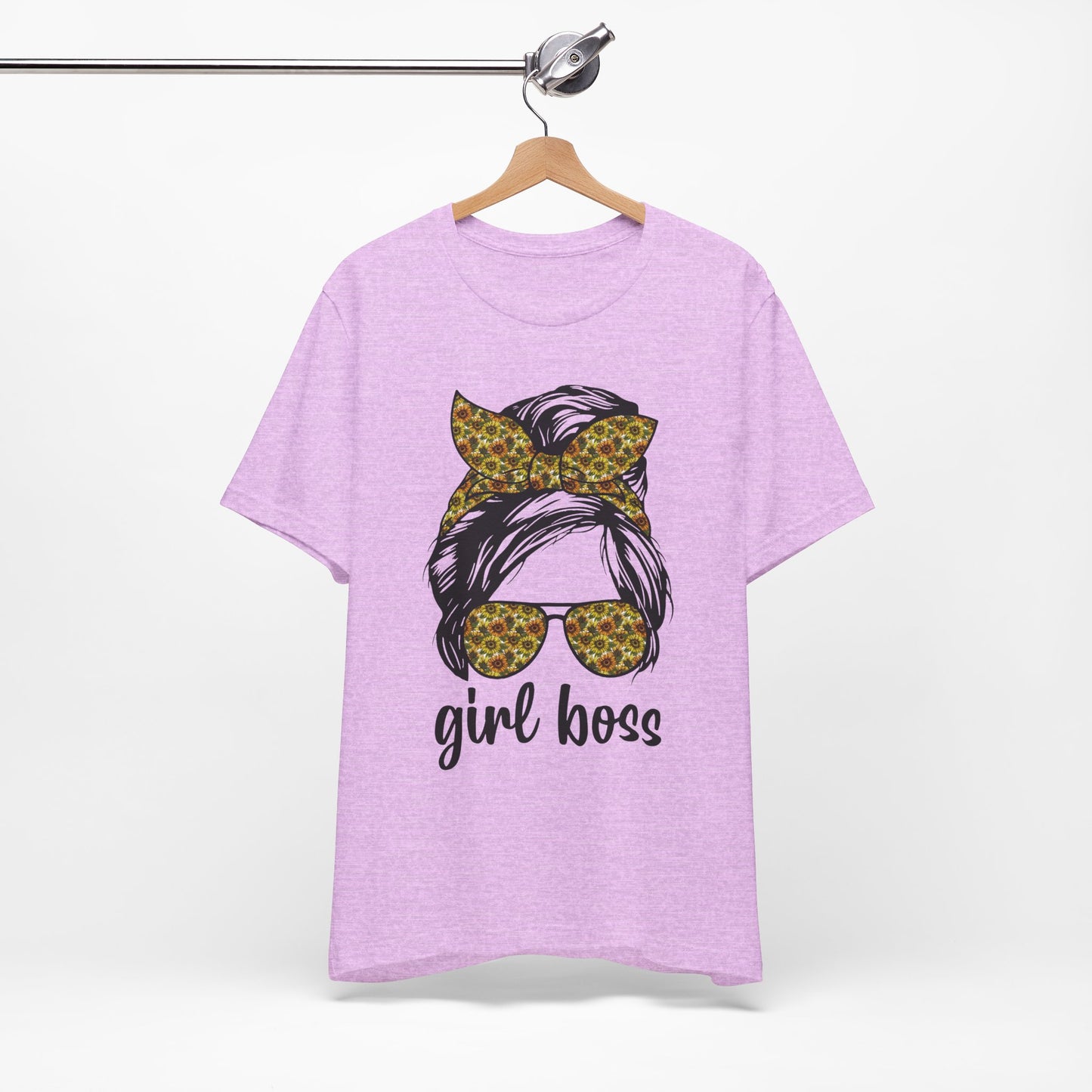 Stylish Girl Boss Tee: Empowerment Shirt for Women, Casual Outfit, Trendy Gift, Birthday Apparel, Motivational Fashion