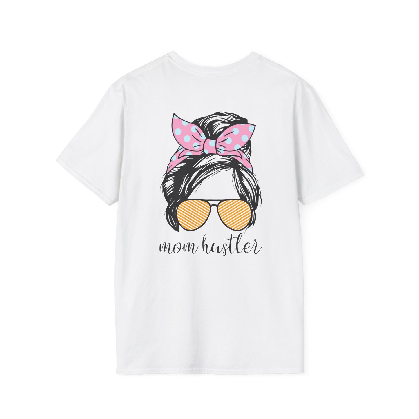 Mom Hustler T-Shirt, Cute Mom Gift, Casual Wear, Mother's Day Outfit, Gift for Moms, Everyday Style