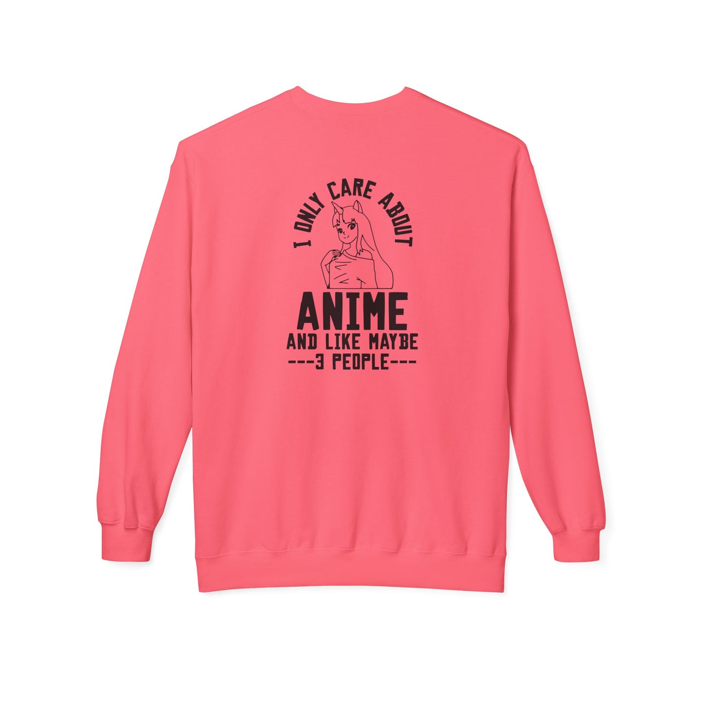 Anime Lover Crewneck Sweatshirt - Perfect for Gift, Casual Wear, Cosplay, Anime Events, Pop Culture Enthusiasts