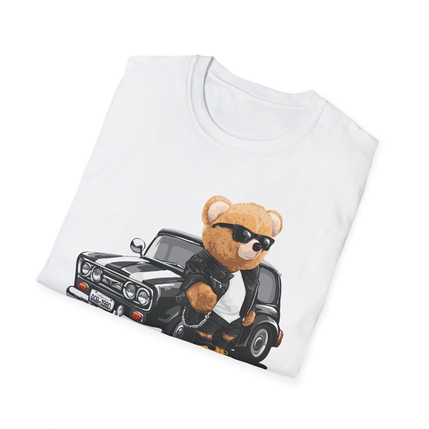 Vintage Bear Graphic T-Shirt, Cute Unisex Tee, Trendy Streetwear, Perfect Gift for Bear Lovers, Casual Outfit, Summer Wardrobe