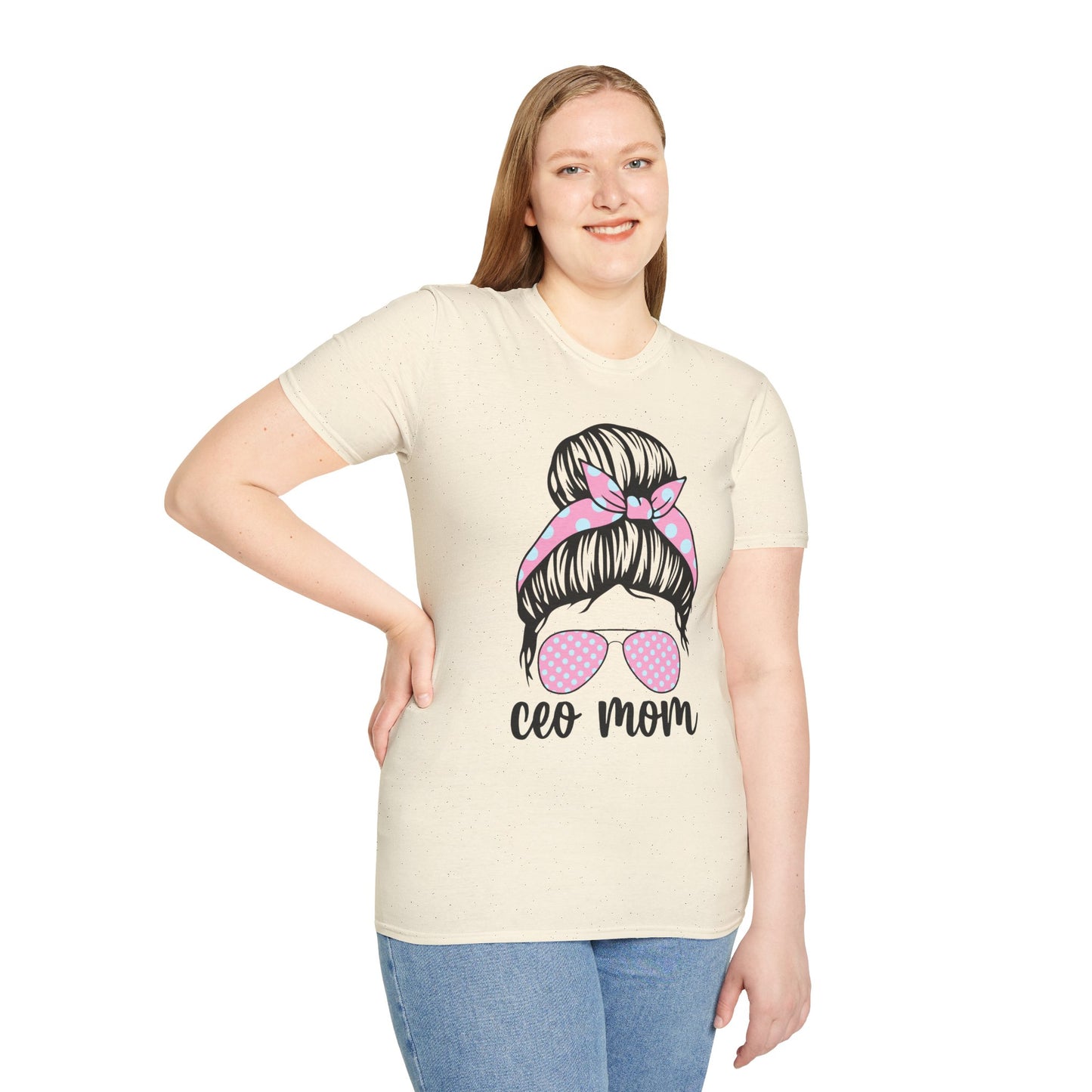 CEO Mom T-Shirt: Casual Gift for Mother's Day, Birthday, or Everyday Wear, Perfect for Stylish Moms