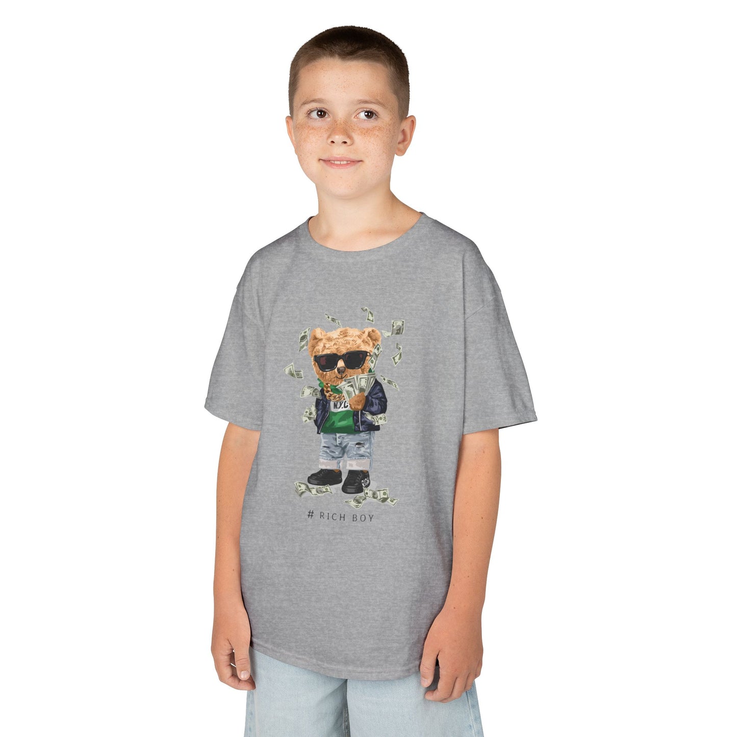 Cool Bear Kids Tee - Fun Graphic Shirt for Stylish Children, Gift for Birthdays, Everyday Wear, Casual Outfit, Unique Kids Apparel