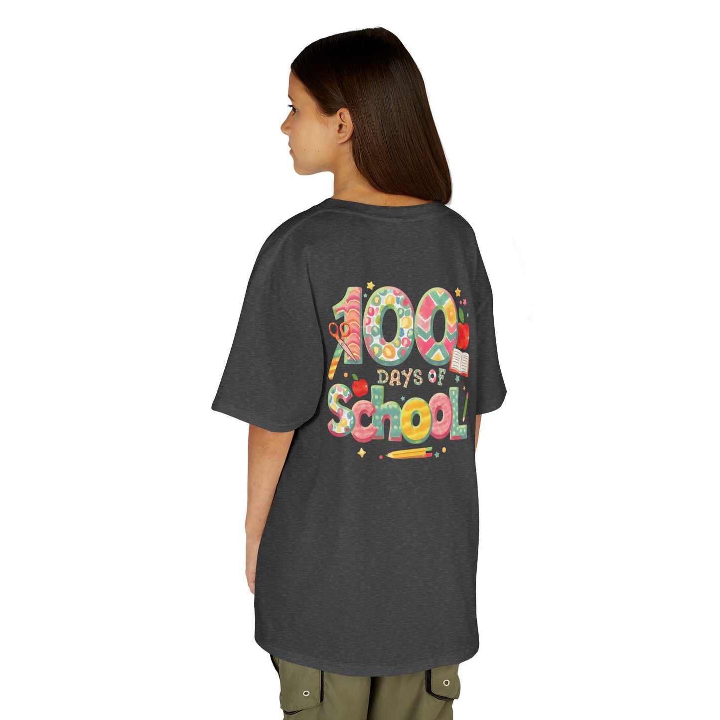 Kids School Celebration Tee - 100 Days of School, Class Shirt, Back to School Outfit, Fun Teacher Gift, Kids Education Apparel