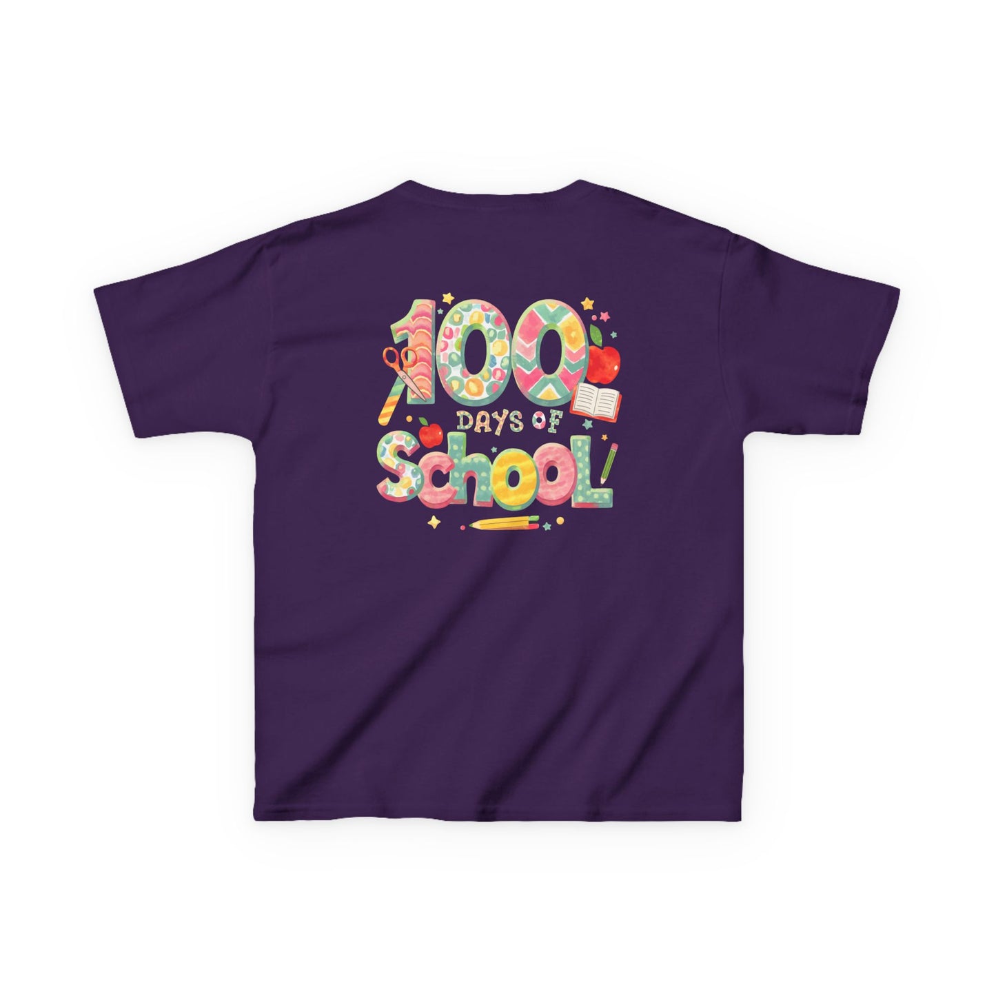 Kids School Celebration Tee - 100 Days of School, Class Shirt, Back to School Outfit, Fun Teacher Gift, Kids Education Apparel