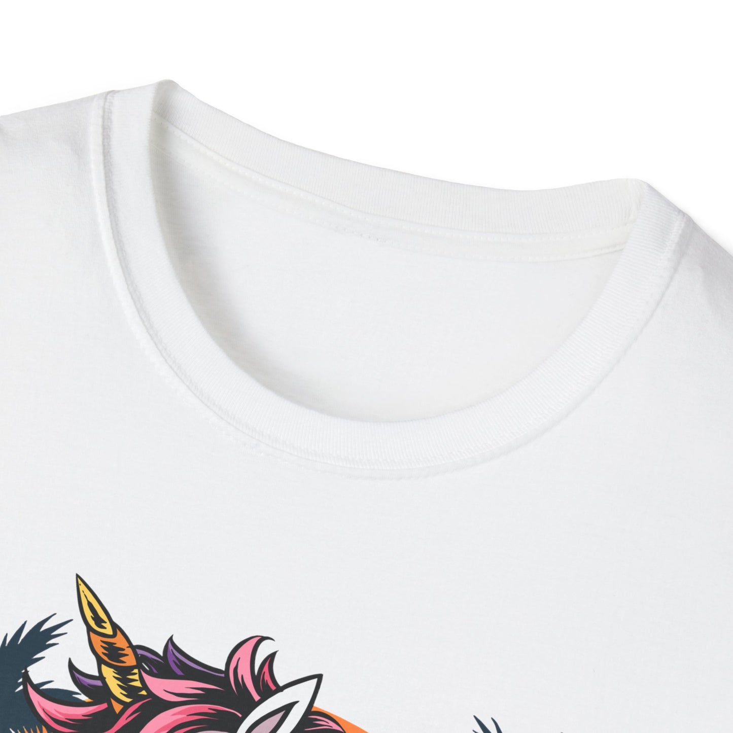 Skateboarding Unicorn T-Shirt, Cute Graphic Tee for Teens, Fun Summer Wear, Gifts for Unicorn Lovers, Beach Day Outfit