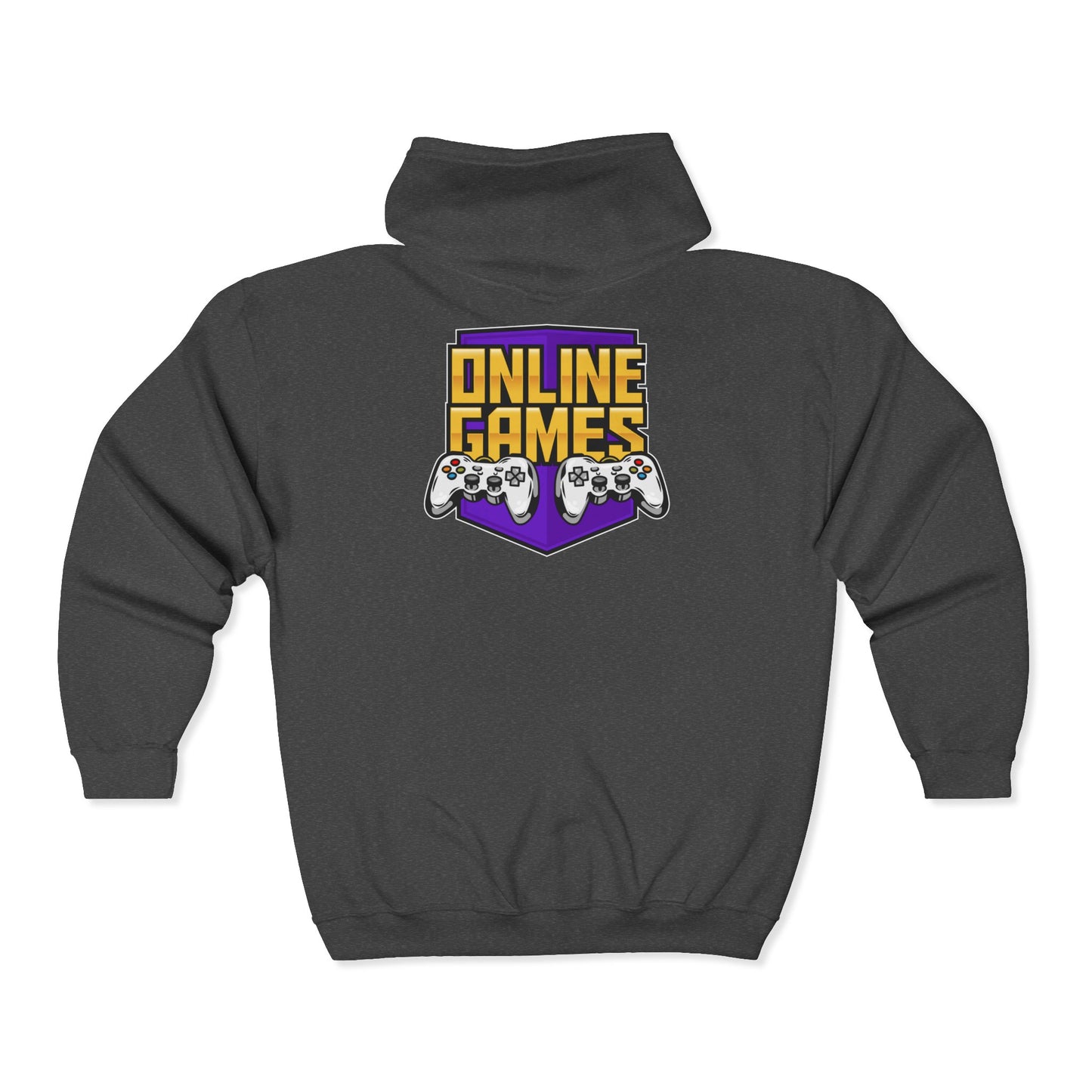 Online Games Hoodie, Unisex Gaming Sweatshirt, Cozy Gamer Gift, Video Game Apparel, Perfect for Game Nights