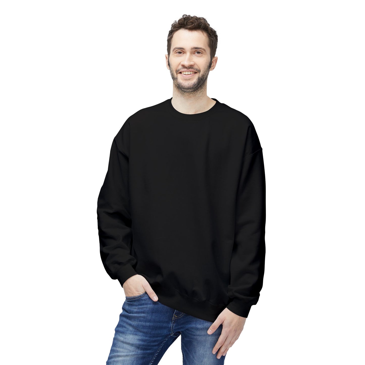 Never Look Back Sweatshirt, Cozy Crewneck, Unisex Fleece, Inspirational Gift, Casual Wear, Perfect for All Seasons