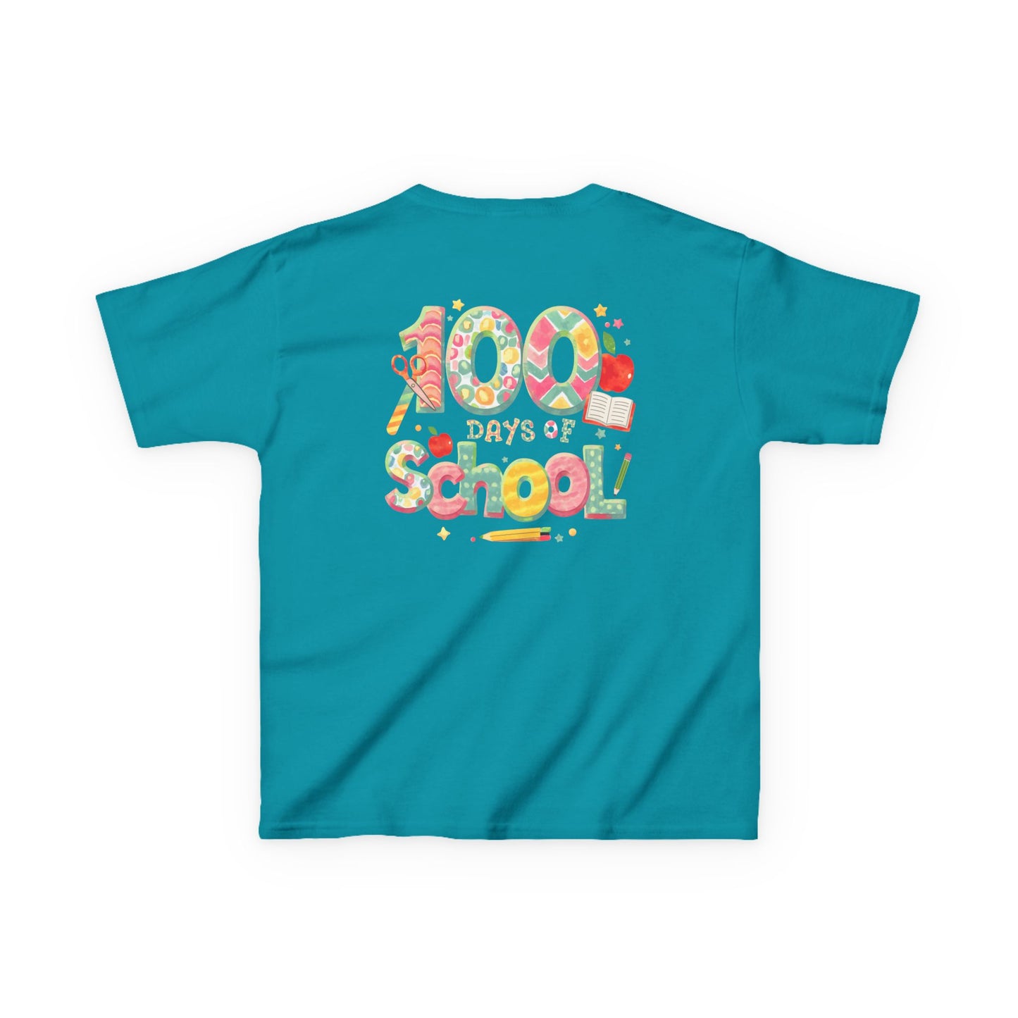 Kids School Celebration Tee - 100 Days of School, Class Shirt, Back to School Outfit, Fun Teacher Gift, Kids Education Apparel