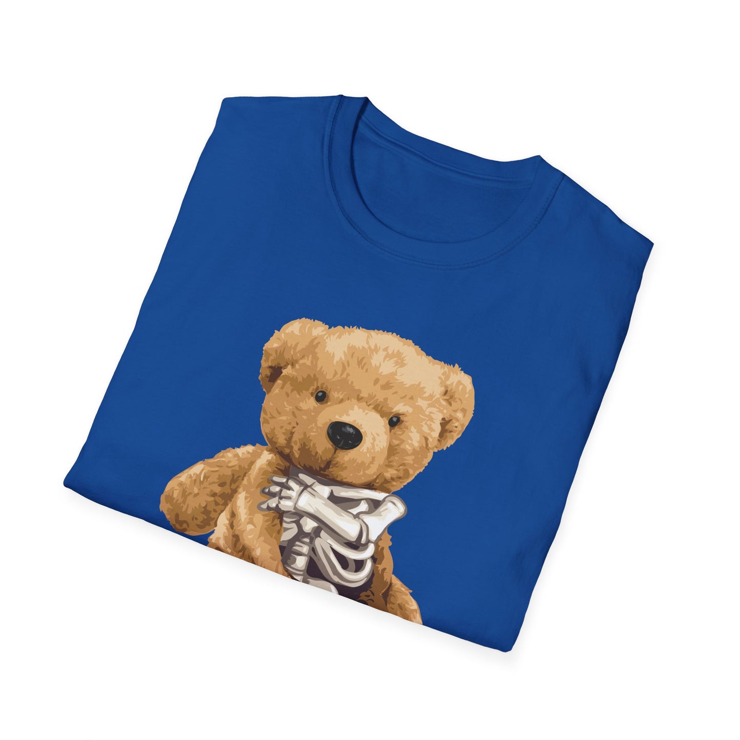 Cute Bear Graphic T-Shirt, Casual Cotton Tee, Fun Birthday Gift, Everyday Wear, Unique Animal Tee, Teddy Bear Shirt