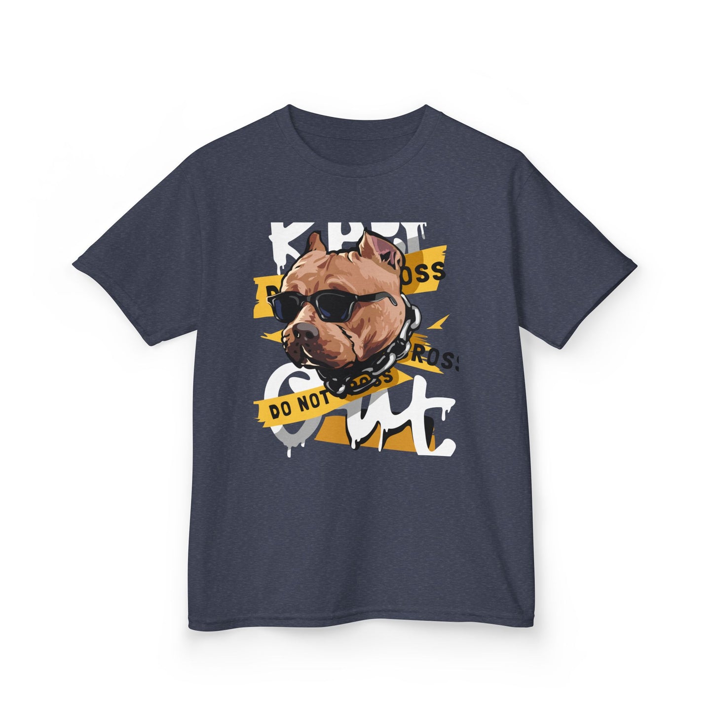 Cool Dog Graphic Kids Tee, Kids T-Shirt, Dog Lover Gift, Funny Animal Shirt, Birthday Gift, Casual Wear