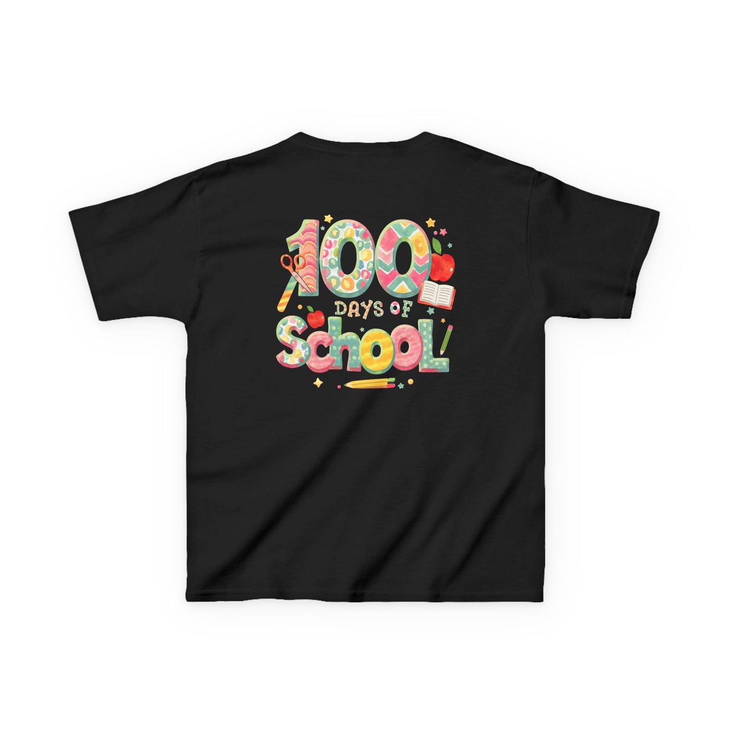 Kids School Celebration Tee - 100 Days of School, Class Shirt, Back to School Outfit, Fun Teacher Gift, Kids Education Apparel