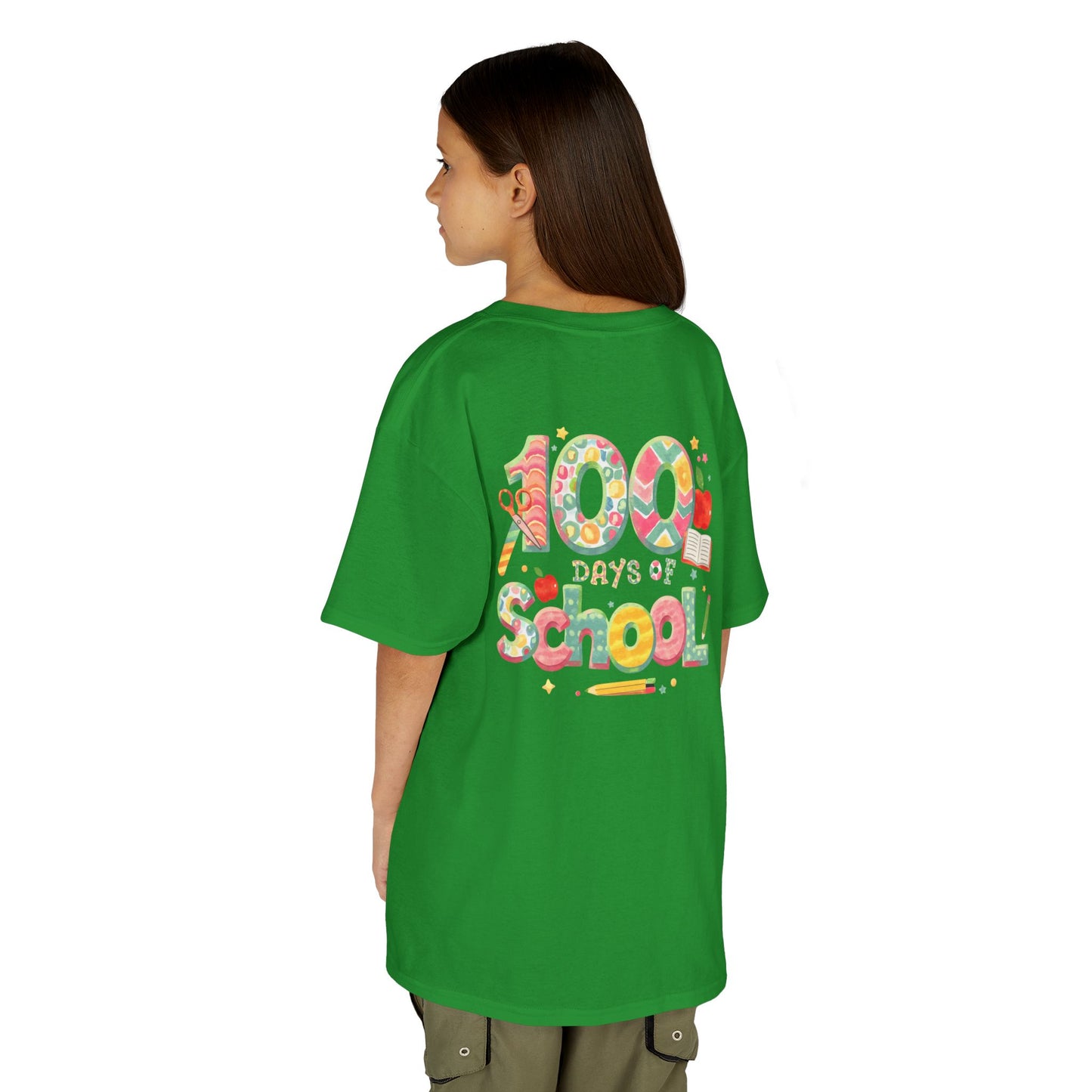 Kids School Celebration Tee - 100 Days of School, Class Shirt, Back to School Outfit, Fun Teacher Gift, Kids Education Apparel