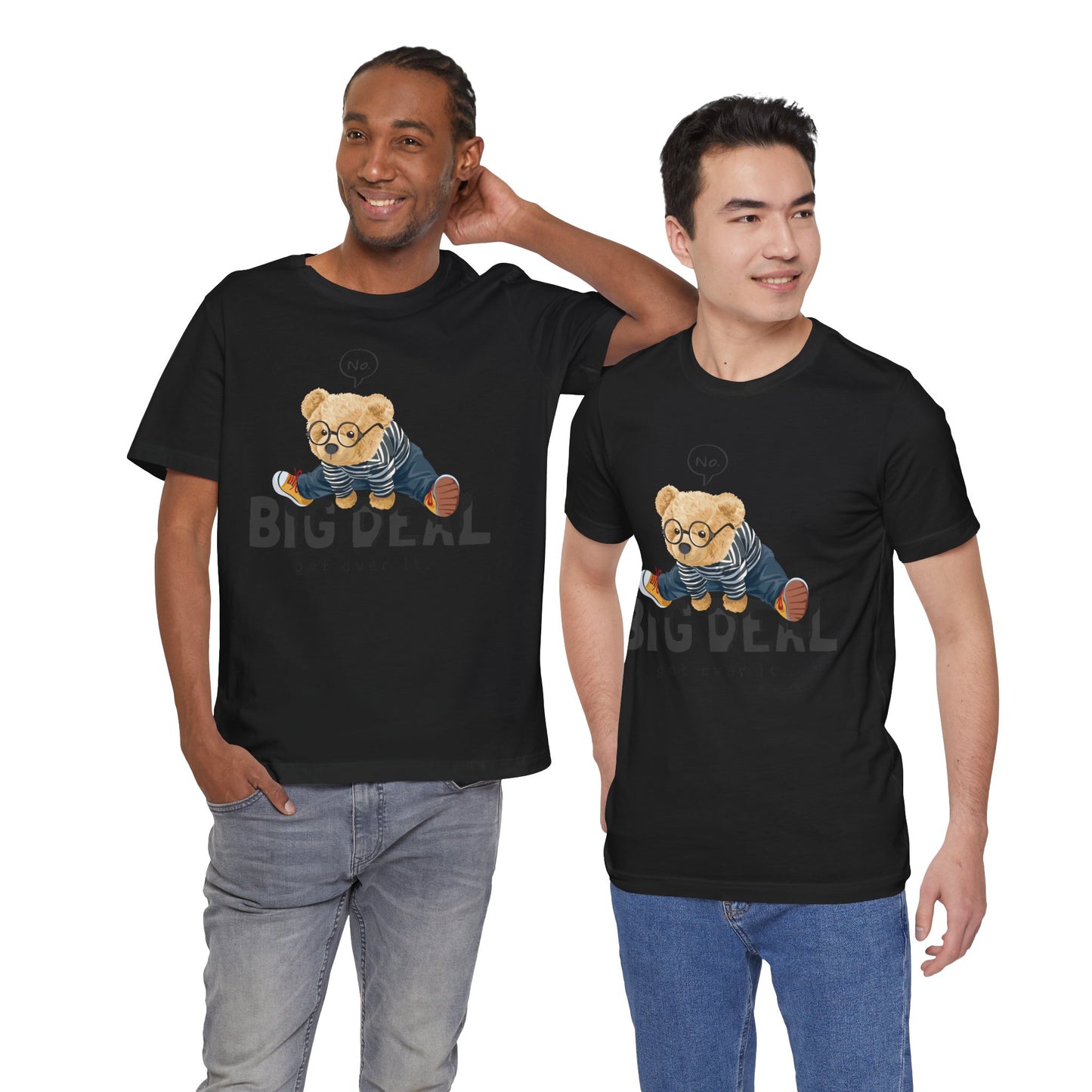 Cute Bear Graphic Tee, Casual Unisex Shirt, Gift for Kids, Birthday Party Outfit, Fun Everyday Wear
