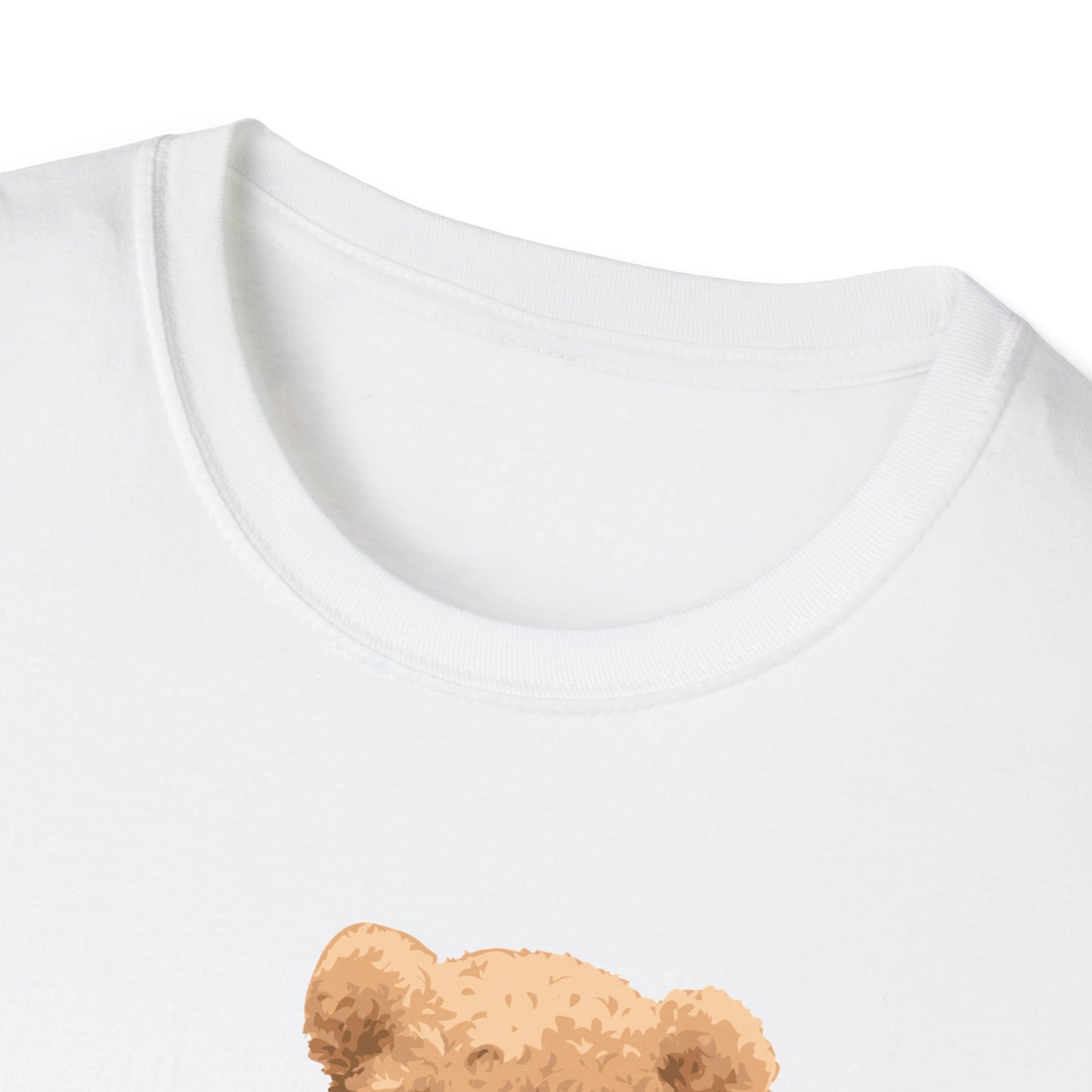 Street King Bear Unisex T-Shirt - Fun Vintage Style Tee, Casual Wear, Gift for Kids & Teens, Birthday Present, Streetwear Outfit