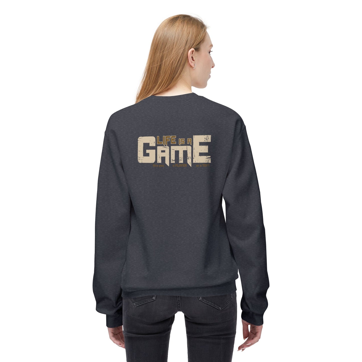 Game Life Unisex Sweatshirt, Soft Sweatshirt, Gamer Gift, Casual Wear, Birthday Gift, Inspirational Apparel