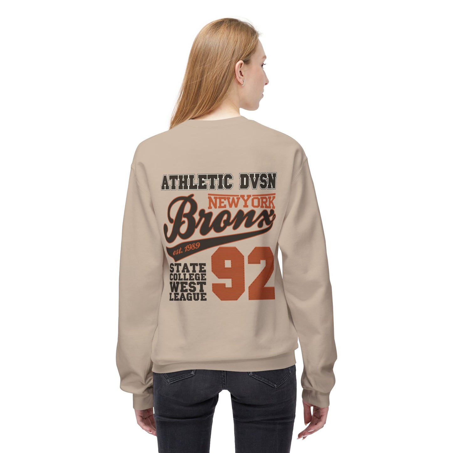 Vintage Athletic Crewneck Sweatshirt, Casual Pullover, Retro Style, Cozy Loungewear, Gift for Him/Her, Sports Fan Apparel