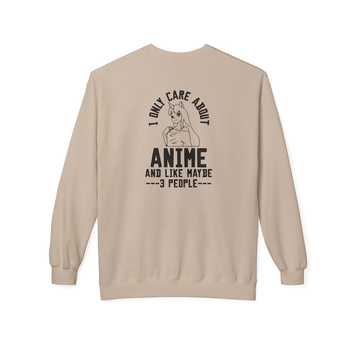 Anime Lover Crewneck Sweatshirt - Perfect for Gift, Casual Wear, Cosplay, Anime Events, Pop Culture Enthusiasts