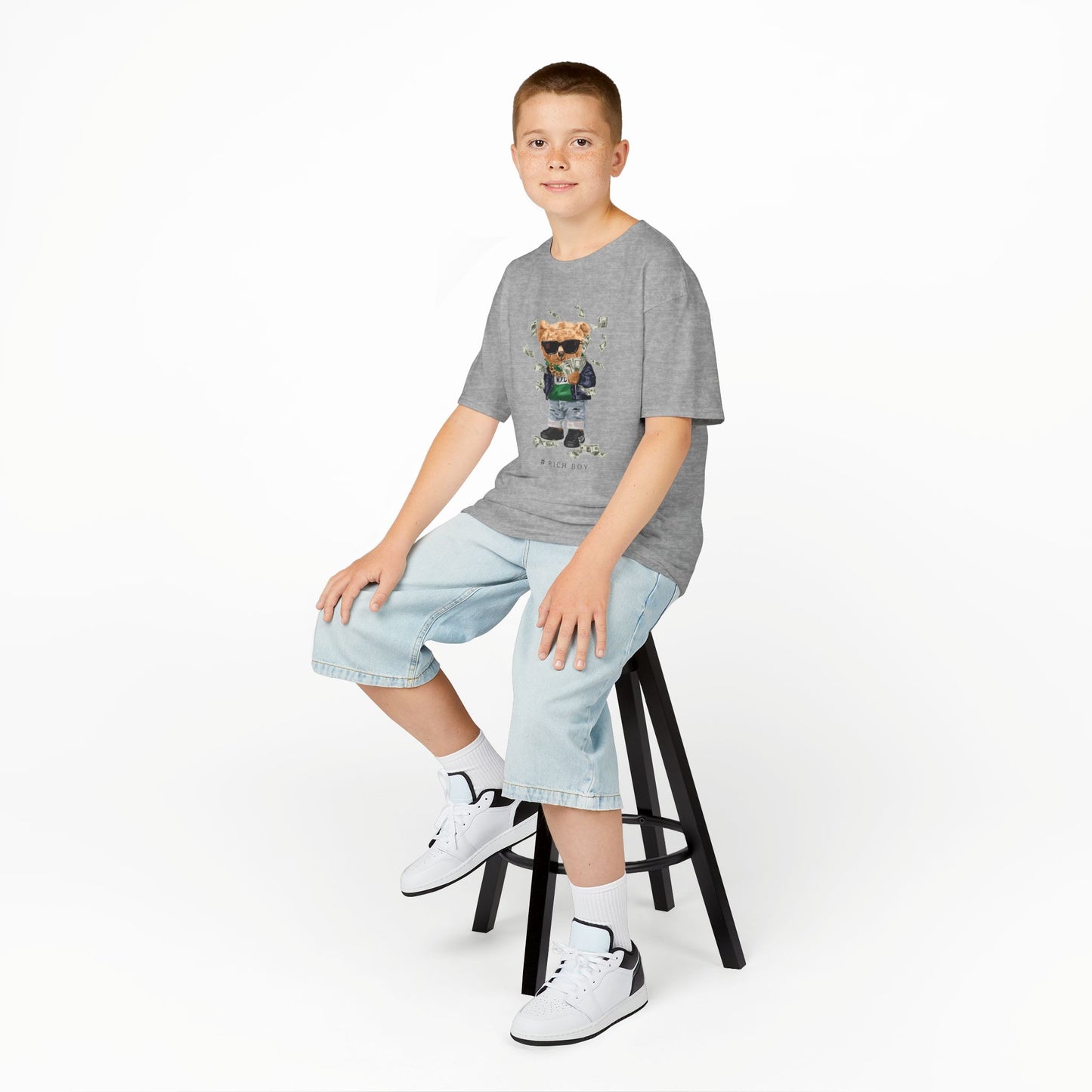 Cool Bear Kids Tee - Fun Graphic Shirt for Stylish Children, Gift for Birthdays, Everyday Wear, Casual Outfit, Unique Kids Apparel