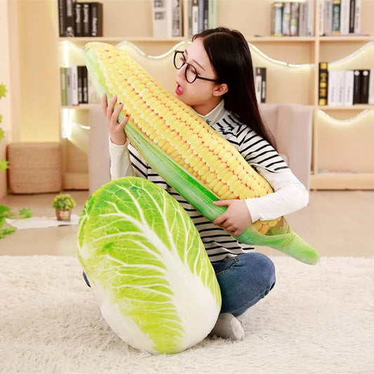 Vegetable Plush Toy Pillow – Funny Food Stuffed Cushion Collection
