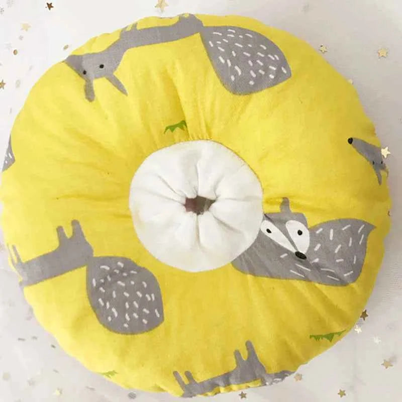 Soft Elizabethan Pet Recovery Collar - Cotton Filled E-Cone for Dogs & Cats (No-Stress Healing)