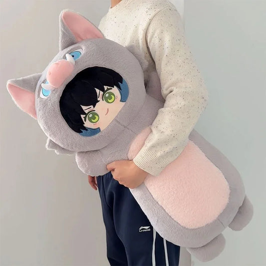 Boar Warrior Plush Body Pillow – Long Anime-Inspired Plush Toy 31.5" (80cm)