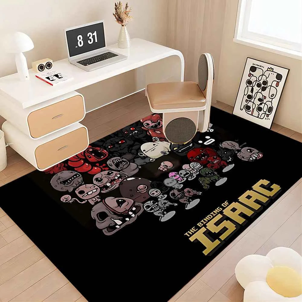 The Binding Of Isaac Door Mat Anti-slip Absorb Water Long Strip Cushion Bedroon Mat Bedside Mats